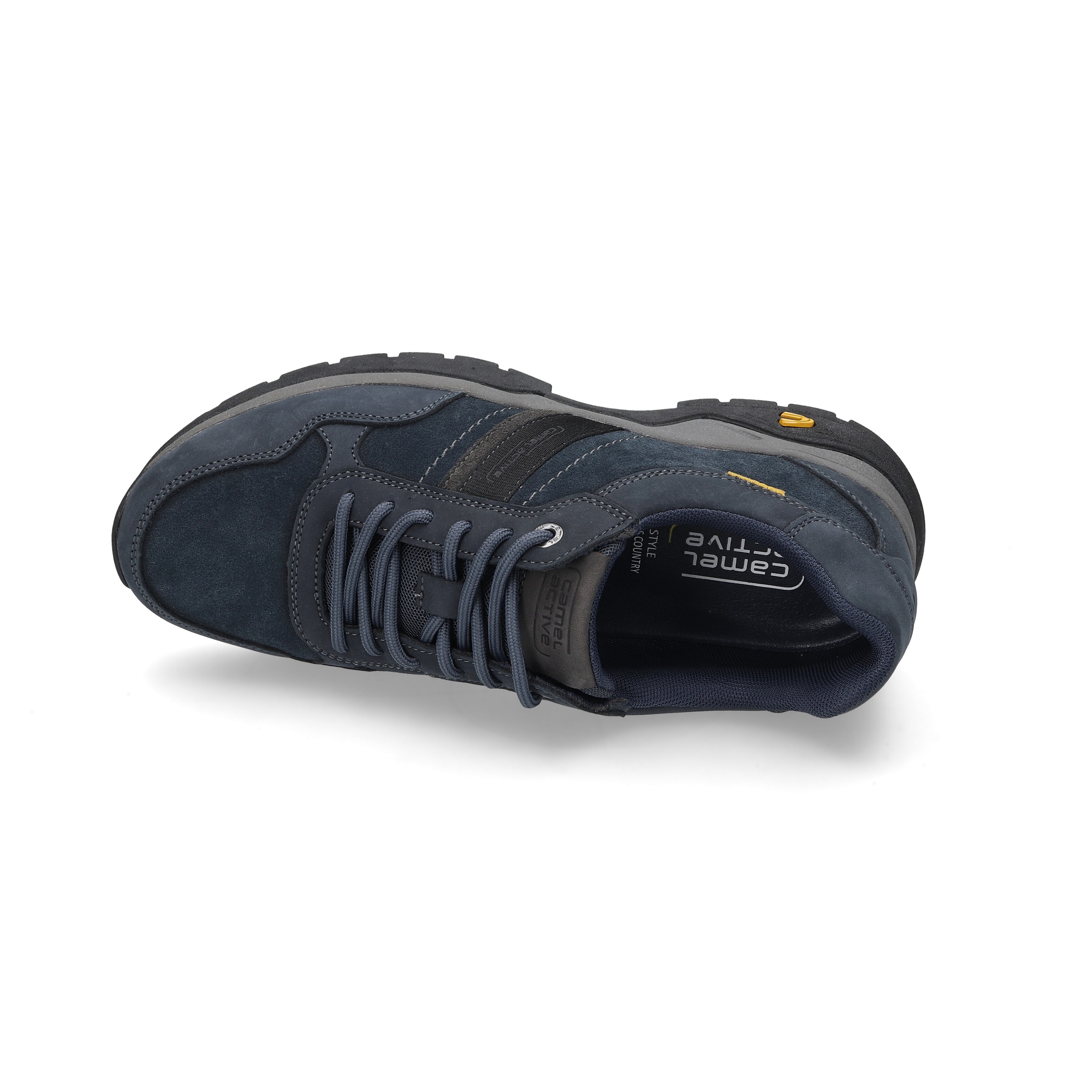 camel active Schnürschuh, Sneaker, Freizeitschuh mit robuster Trekkingsohle