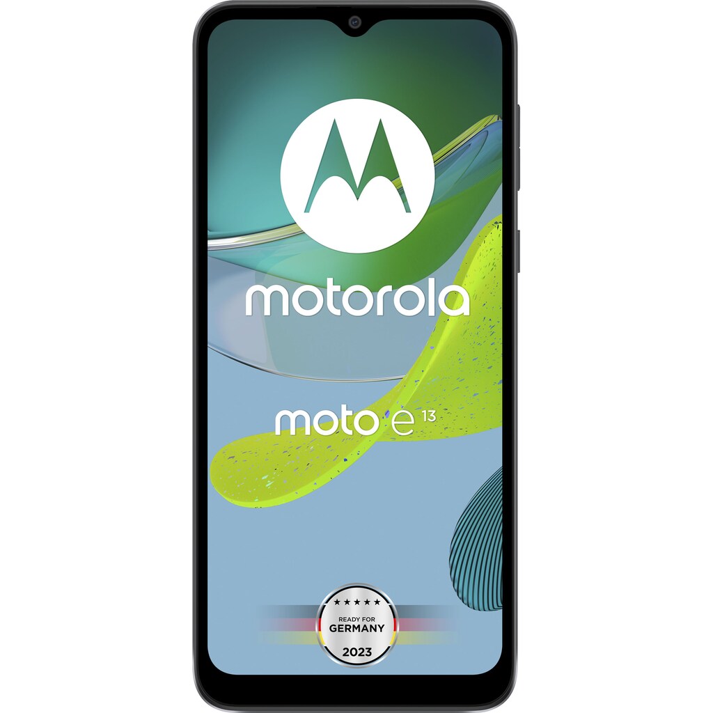 Motorola Smartphone »E13«, schwarz, 16,56 cm/6,52 Zoll, 64 GB Speicherplatz, 13 MP Kamera