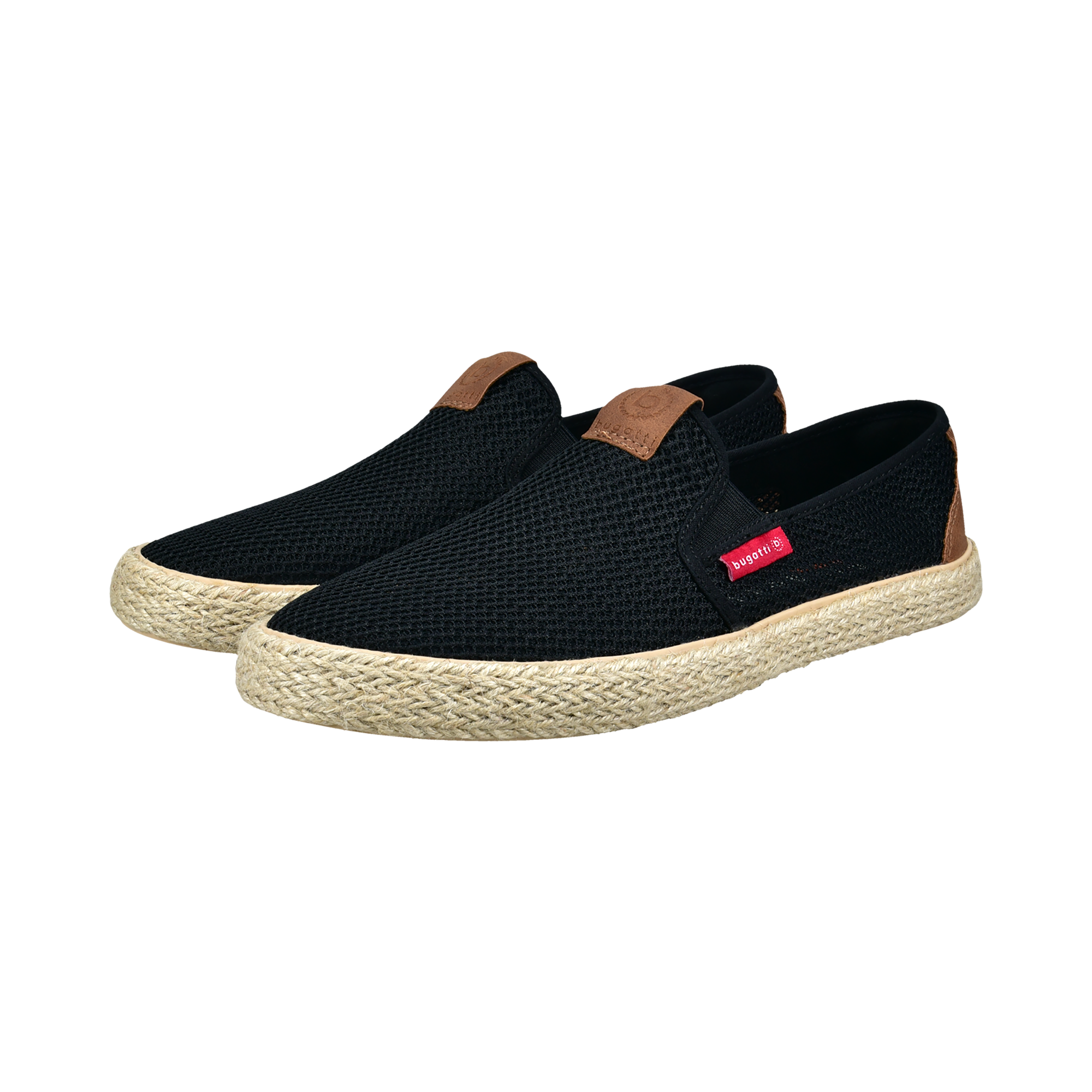 bugatti Espadrille Slipper, Schlupfschuh, Sommerschuh mit Kontrastdetails günstig online kaufen