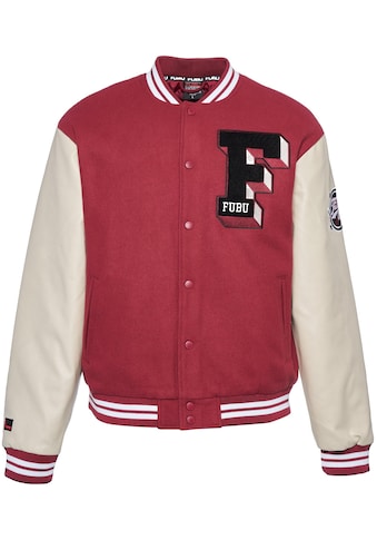 Collegejacke »Fubu Herren FM233-009-1 FUBU College Varsity Jacket«, (1 St.), ohne Kapuze