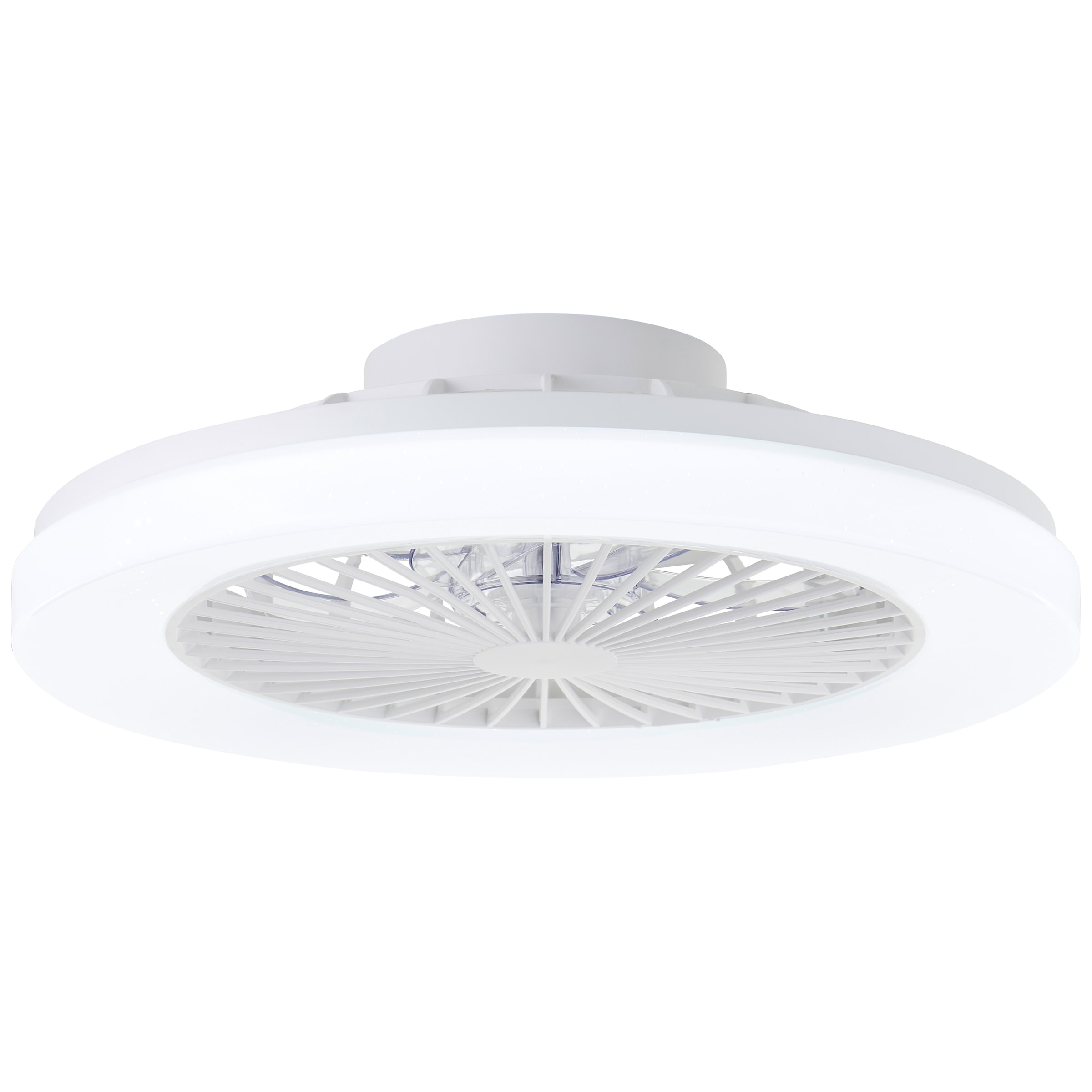 Brilliant LED Deckenleuchte »Siano« LED-Modul 1 Stk. warmweiß - kaltweiß LED-Ventilator, dimmbar, CCT, 48 cm, 4400 lm