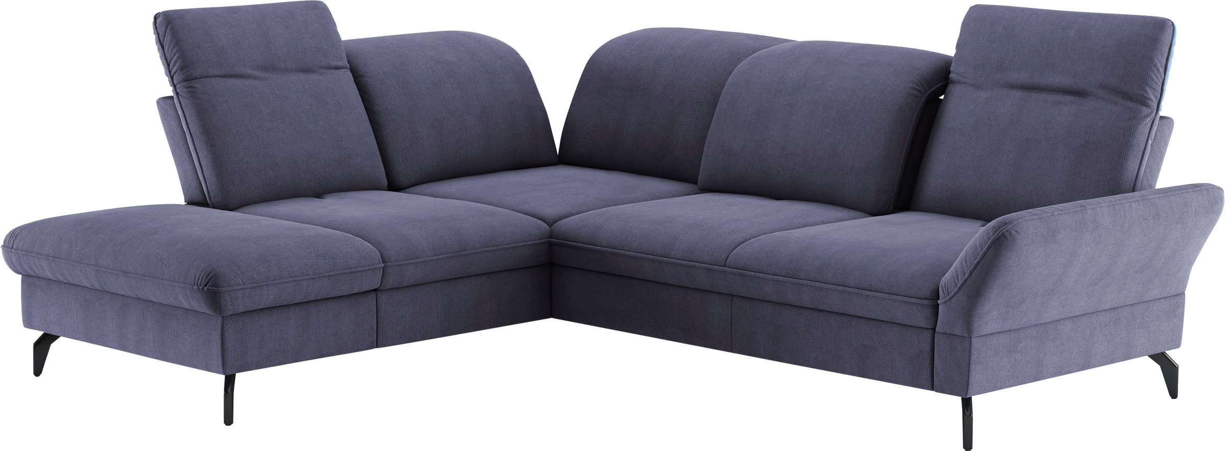 sit&more Ecksofa "Leandro L-Form", Wahlweise mit Bett-, Kopfteil - und Arml günstig online kaufen