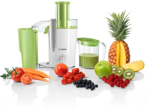 BOSCH Entsafter "VitaJuice 2 MES25G0, XL-Einfüllschacht, Edelstahl-Microfil günstig online kaufen