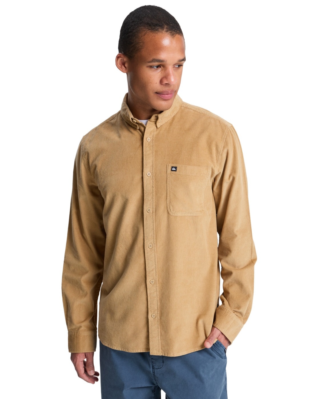 Quiksilver Langarmhemd "Smoke Trail Cord" günstig online kaufen