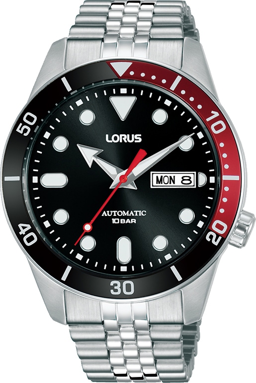 LORUS Automatikuhr »Lorus Automatik, RL447AX9«, Armbanduhr, Herrenuhr, Datum