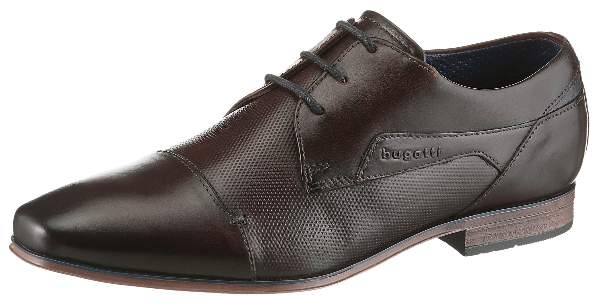 bugatti Schnürschuh, Abendschuh, Businessschuh, Festtagsschuh mit Hand Fini günstig online kaufen