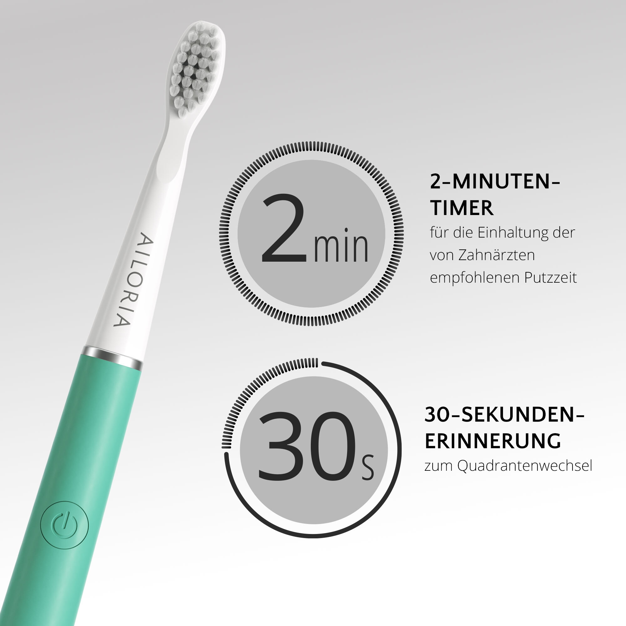 AILORIA Schallzahnbürste »Schallzahnbürste USB PRO SMILE«