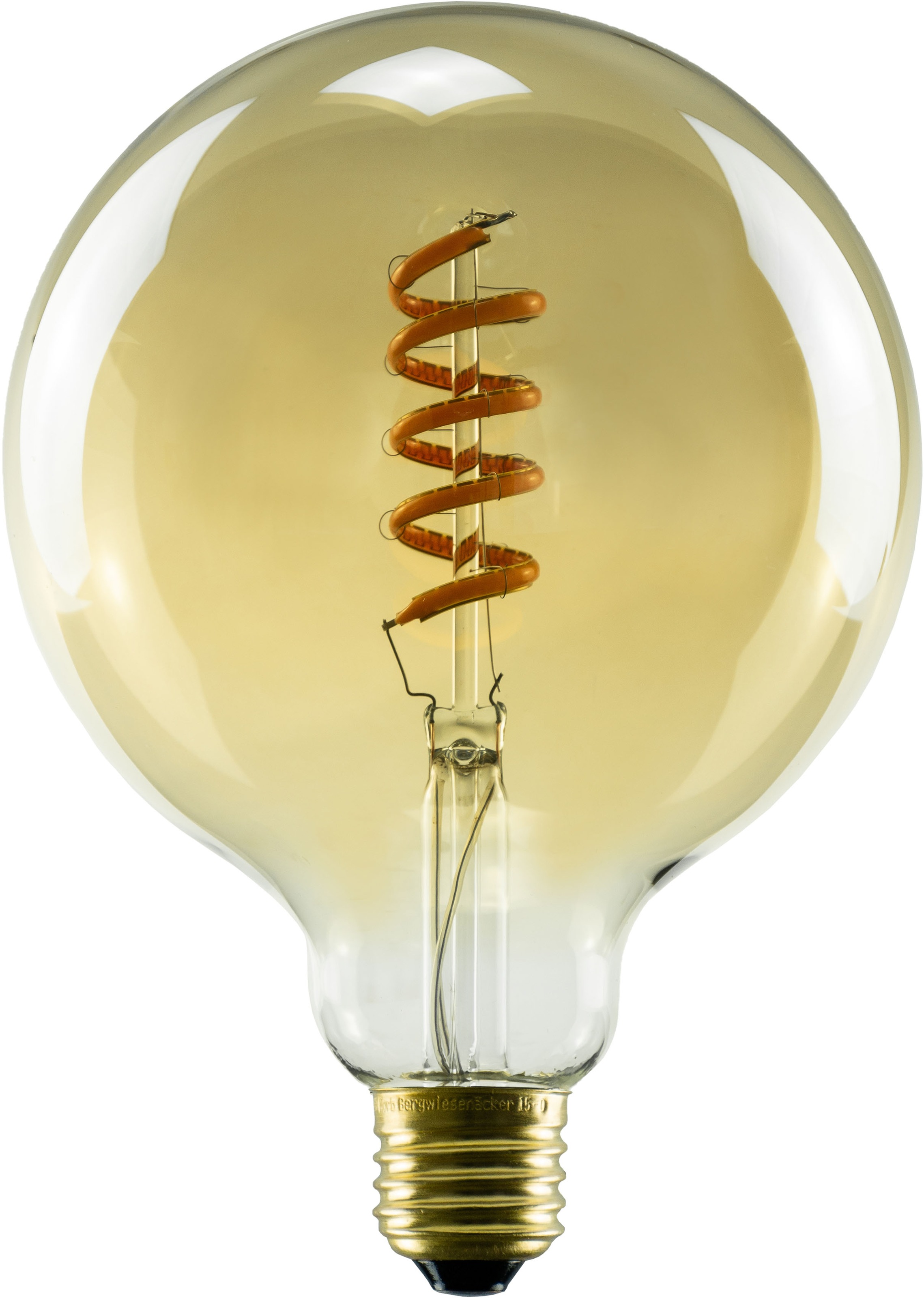 LED-Leuchtmittel »Soft Line«, E27, 1 St., Warmweiß, dimmbar, Soft Globe 125 gold, E27