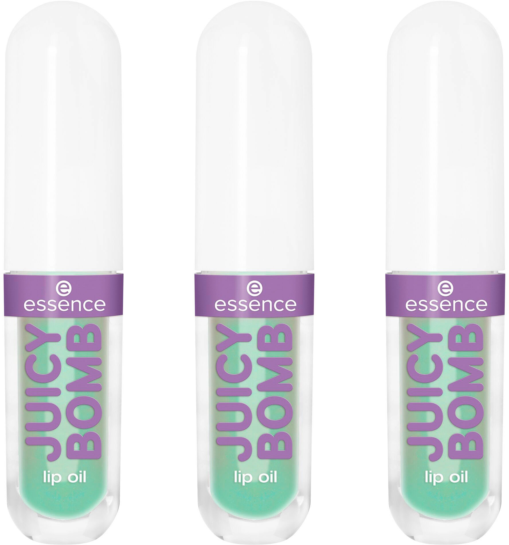 Essence Lippenpflege-Set »JUICY BOMB lip oil set 01« mit ultra-shiny-Finish
