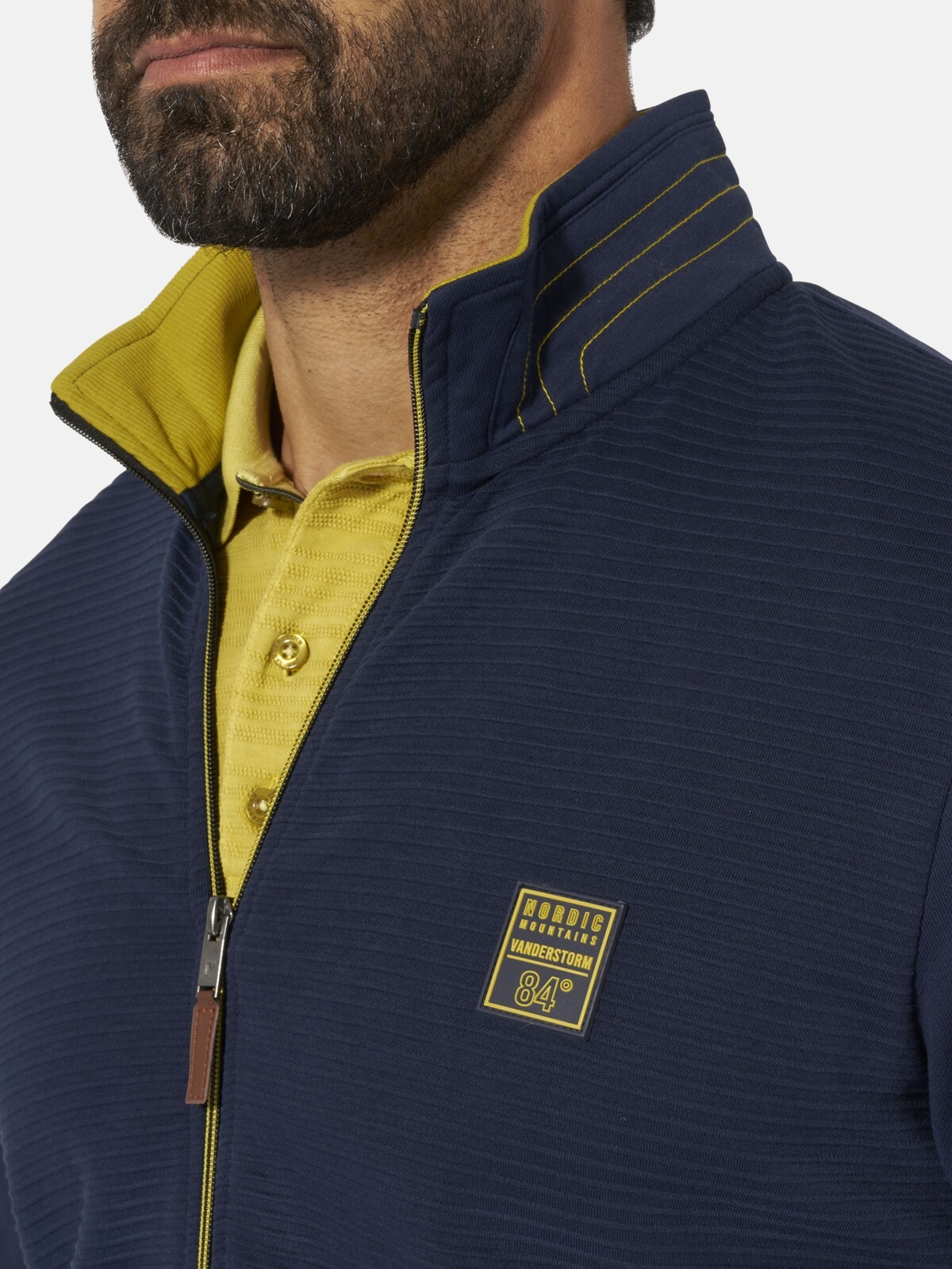 Jan Vanderstorm Sweatjacke »Sweatjacke PEDKA«