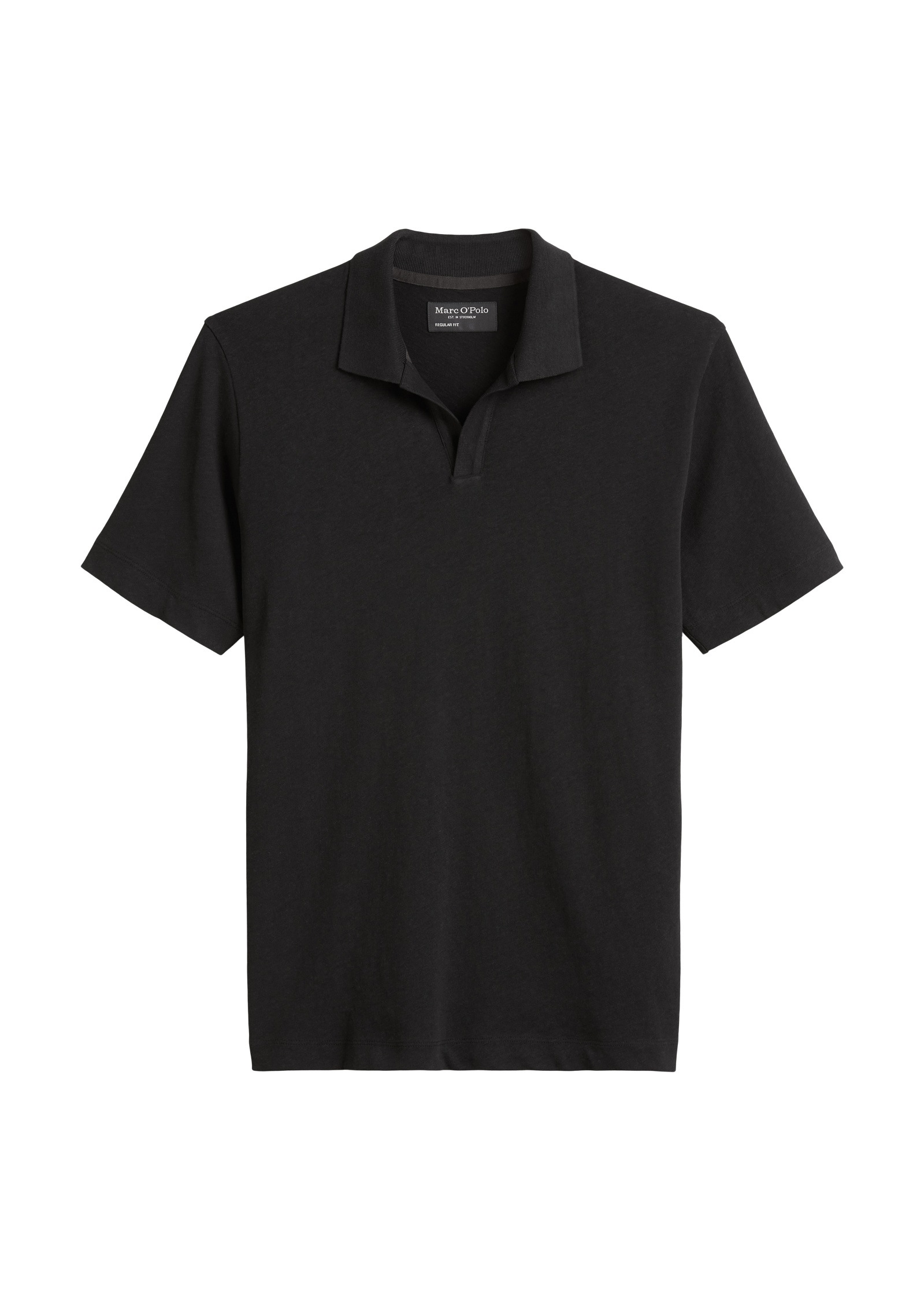 Marc O'Polo Poloshirt »aus Bio-Baumwolle und Leinen«