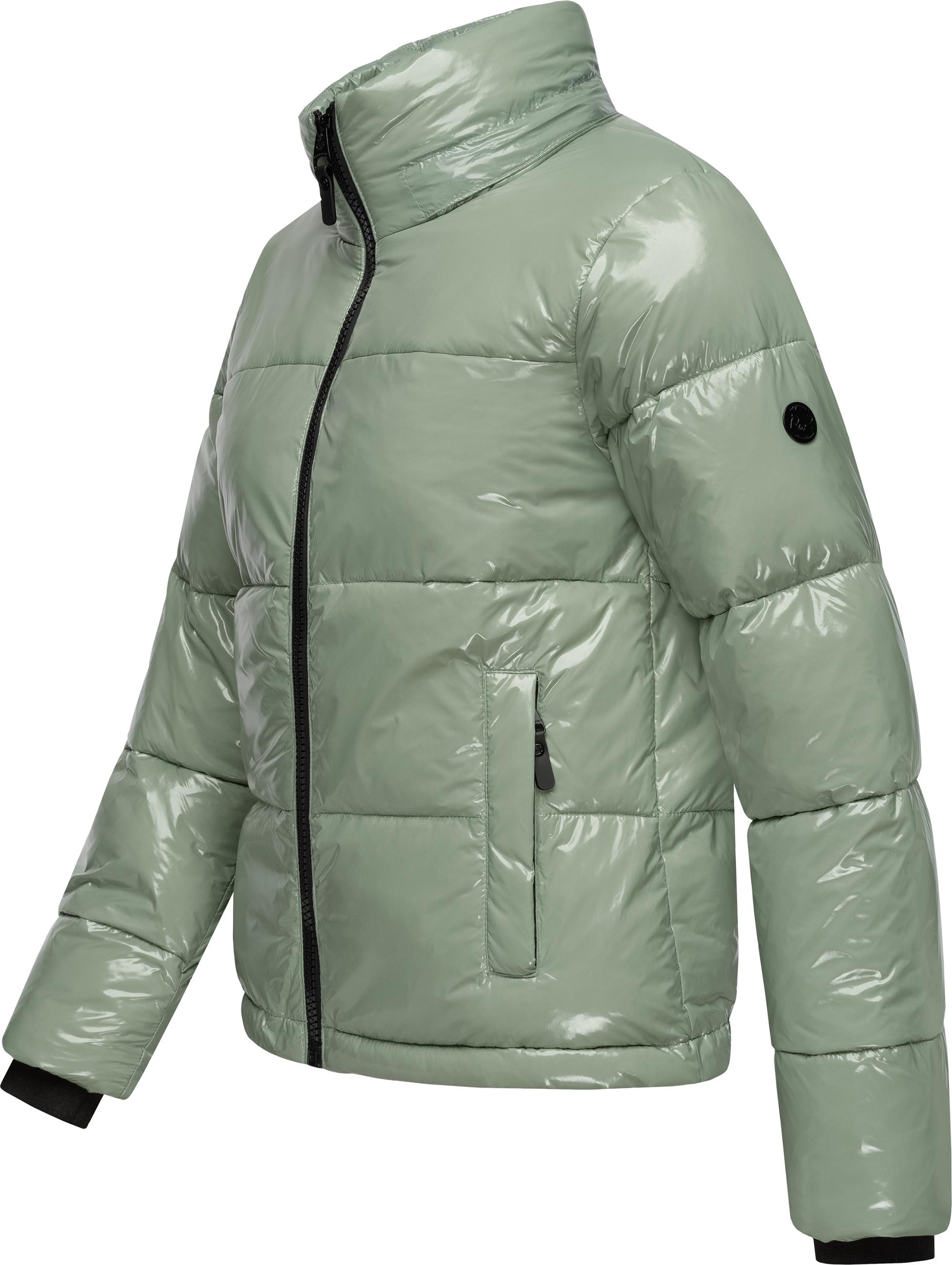 Ragwear Steppjacke »Roobie«, mit Kapuze, super stylische, gänzende Damen Winterjacke