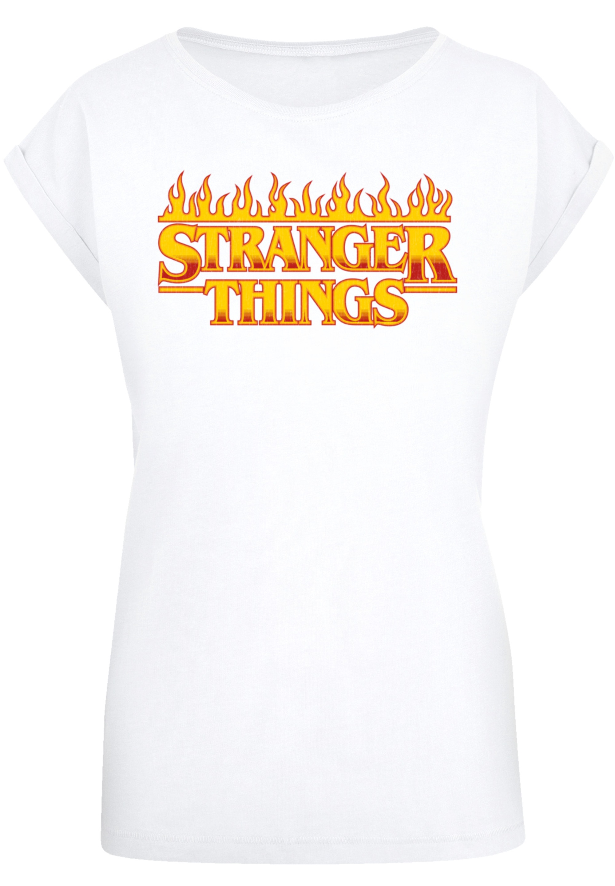 F4NT4STIC T-Shirt »Stranger Things Fire Logo« Premium Qualität