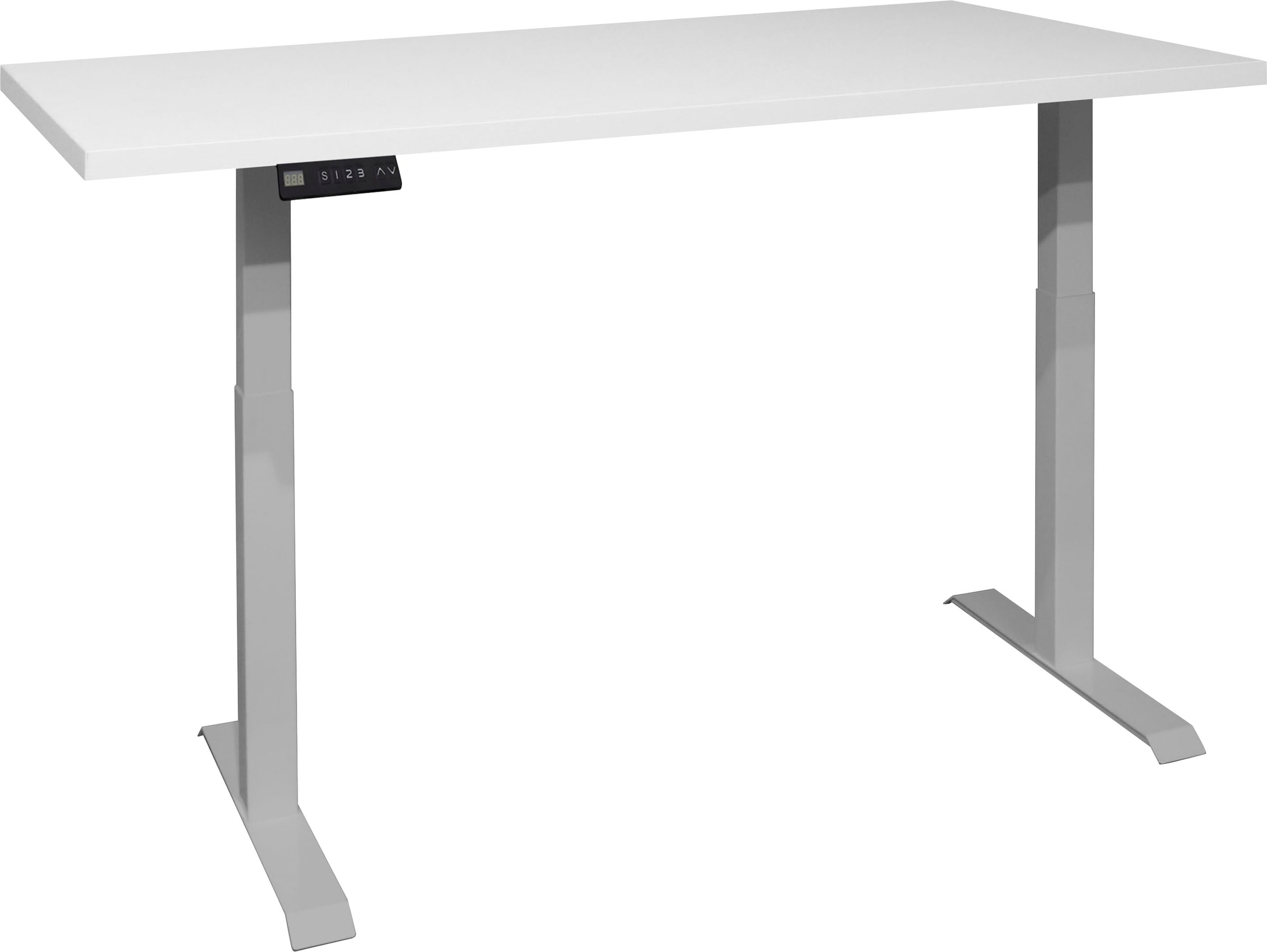 Mäusbacher "Big System Office" Breite 140 cm, elektrisch höhenverstellbar