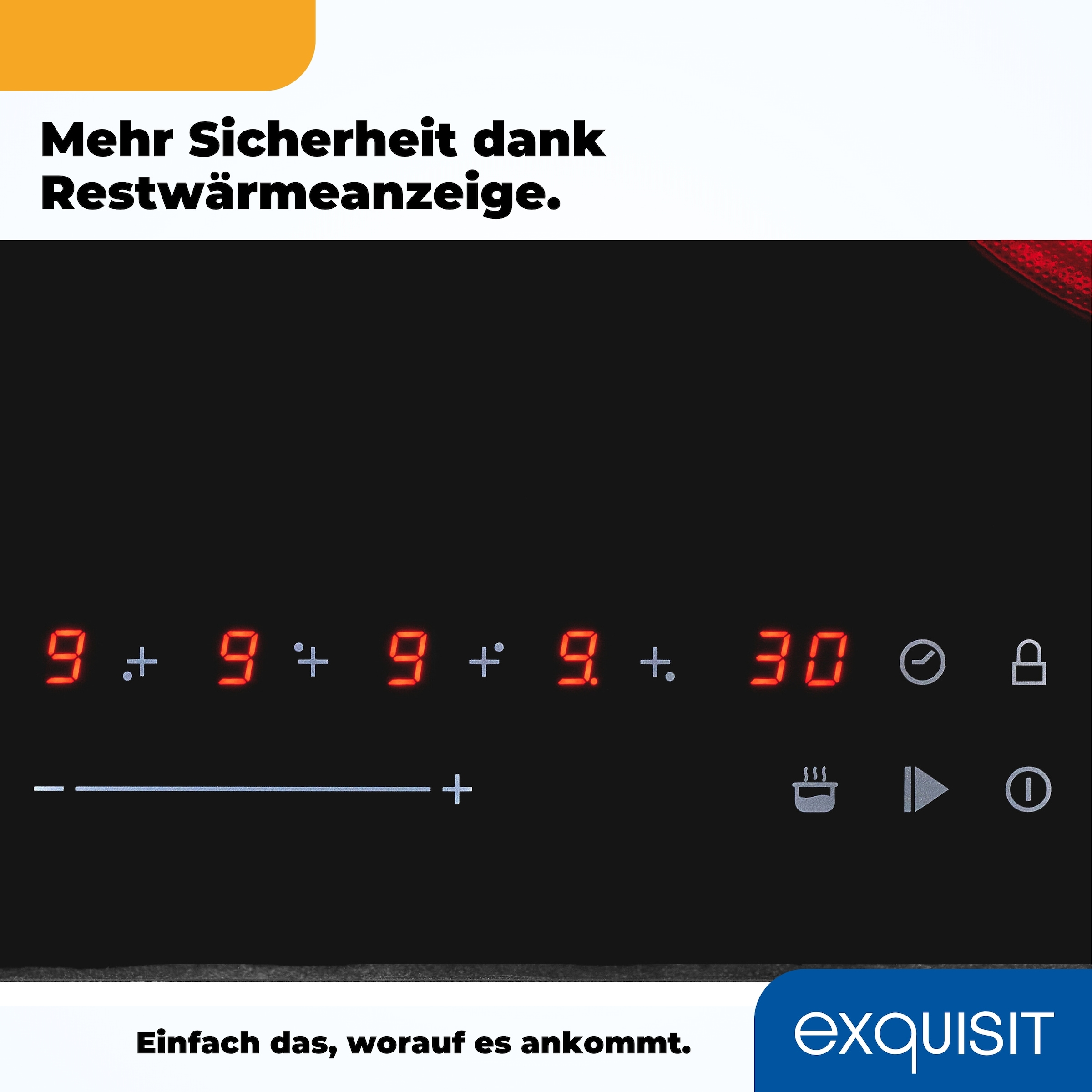 exquisit Backofen-Set »EBE255-020 schwarz« Set, 2 Stk. tlg.