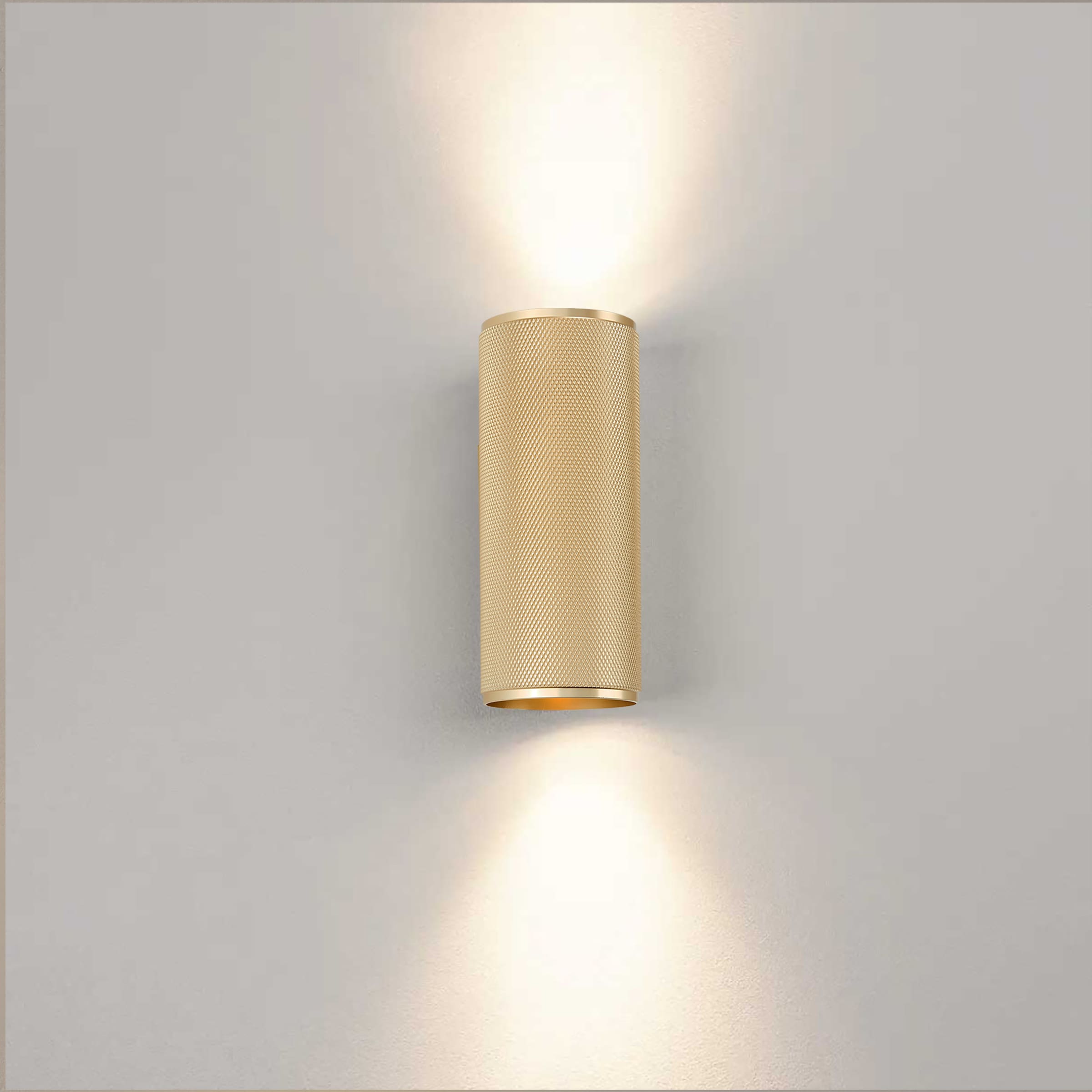 Aluminium, Up/Down goldfarben Light, BAUR cm, 16 2 | GU10, 7 Brilliant »Marty«, flammig-flammig, Wandleuchte x