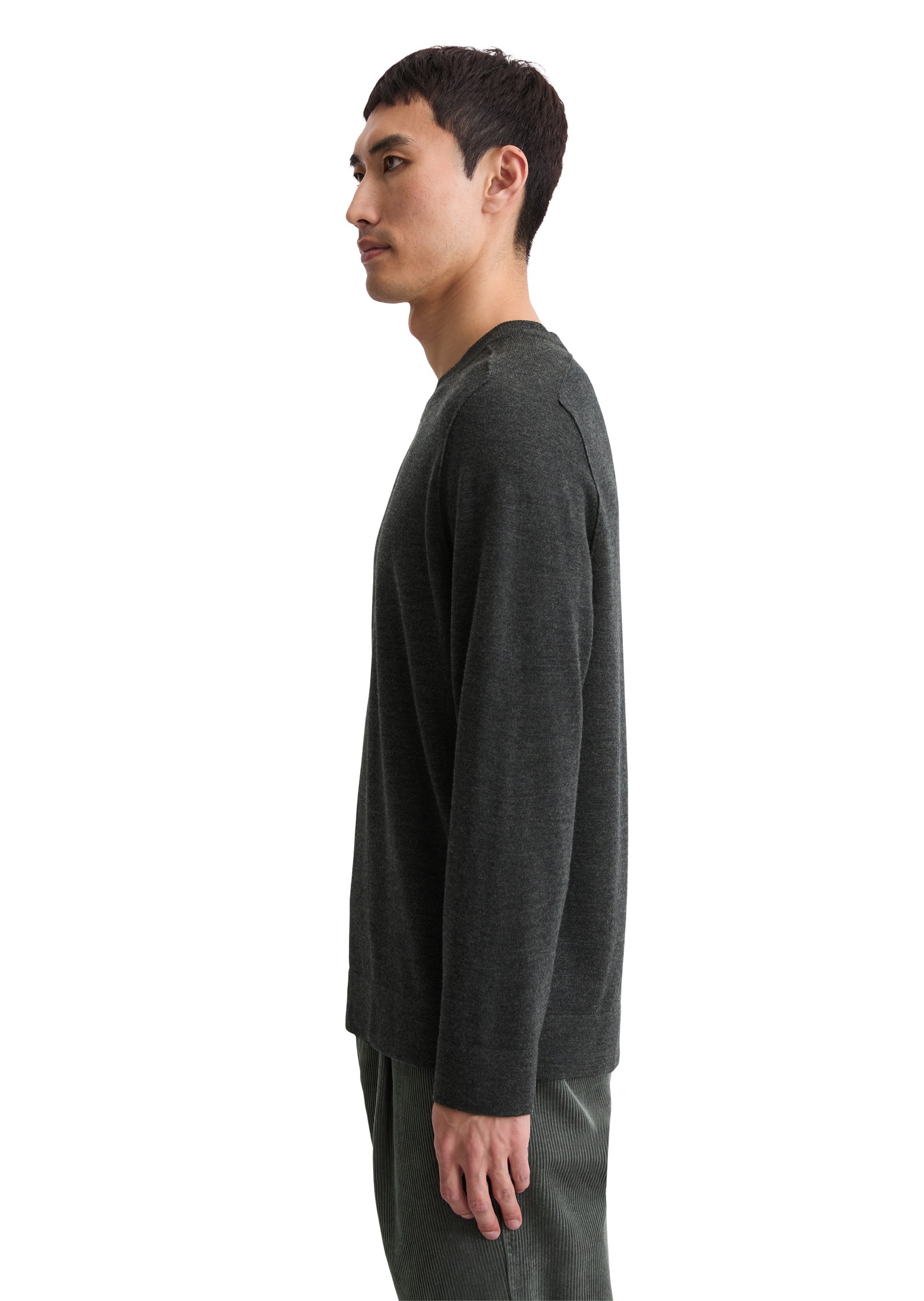 Marc OPolo Rundhalspullover "aus weicher Merinowolle" günstig online kaufen