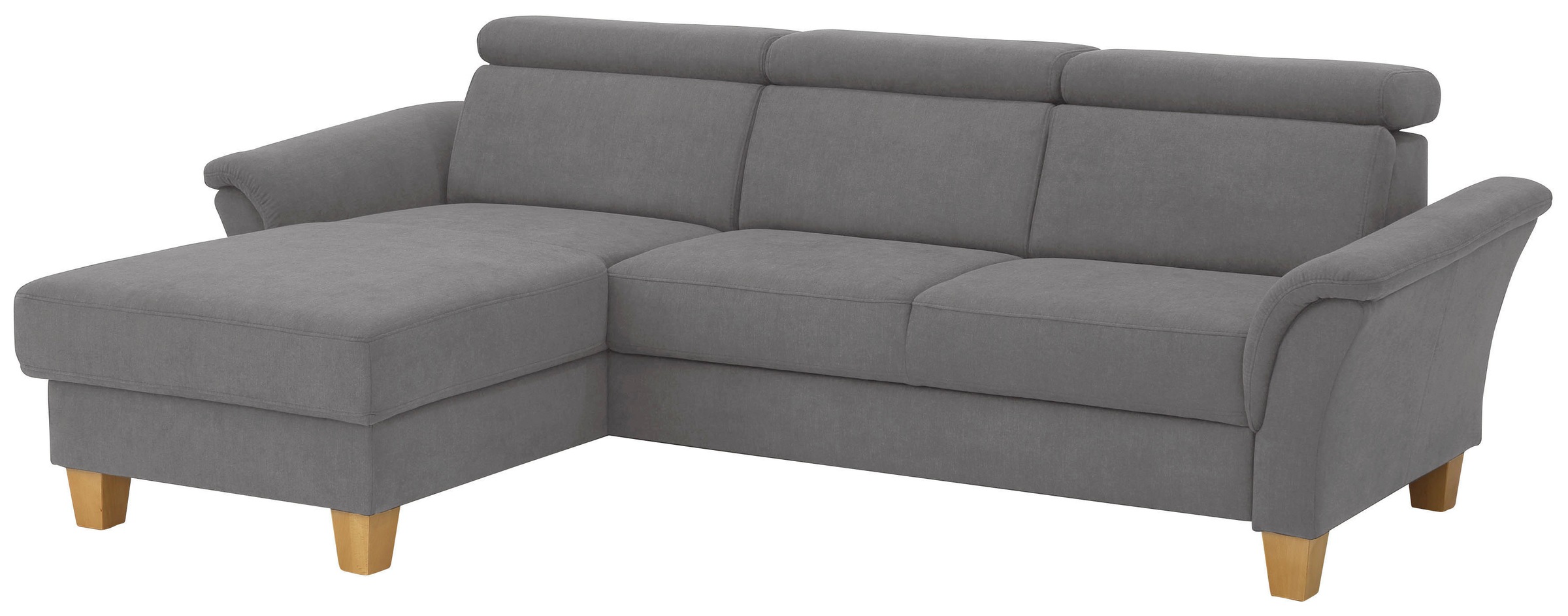 Home affaire Ecksofa »Conville L-Form«, Federkern, wahlweise mit Bettfunktion und Bettkasten bzw. Stauraum