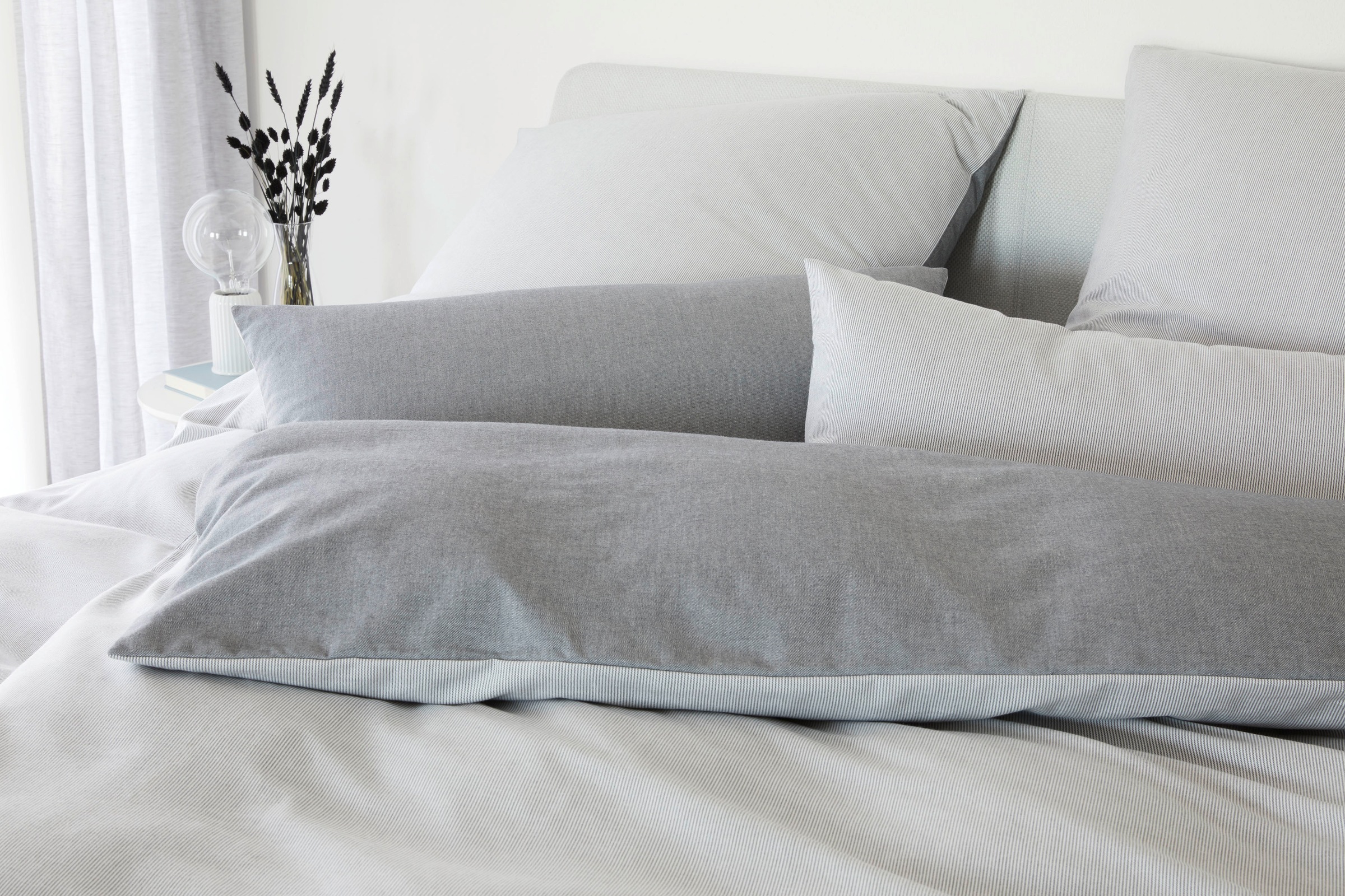 Elegante Bettwäsche "Tender" 2 Stk. tlg. angenehmes Hautgefühl günstig online kaufen