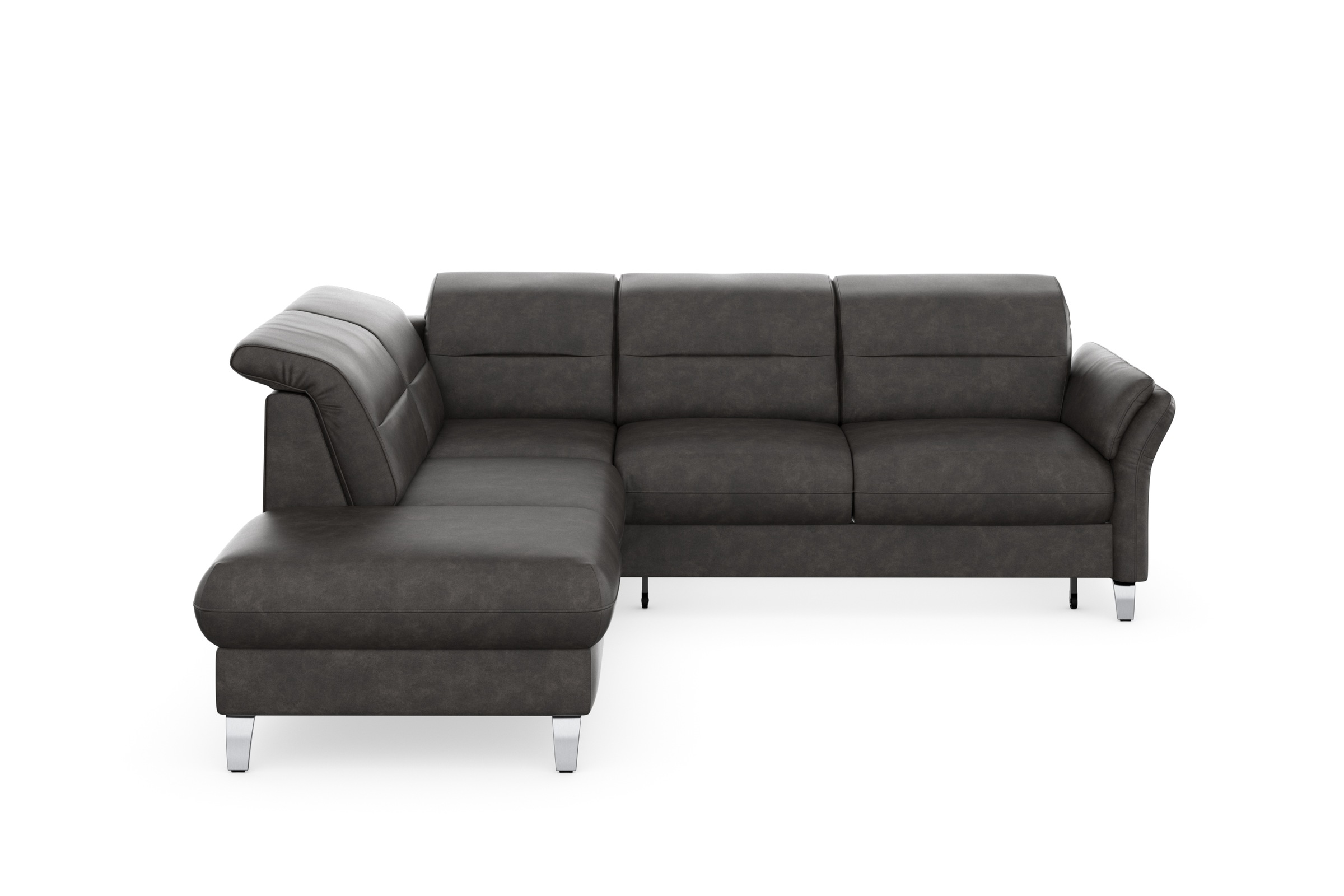 sit&more Ecksofa "Grenoble L-Form mit Federkern" wahlweise mit Bettfunktion günstig online kaufen