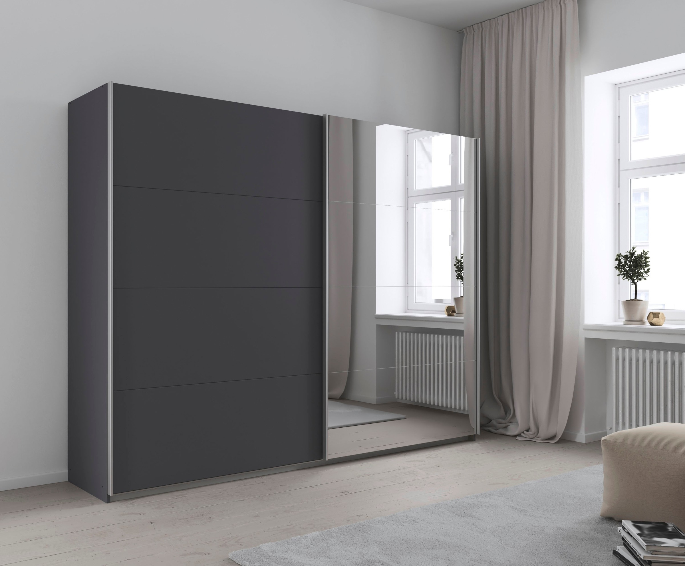 OTTO home Schwebetürenschrank "Kleiderschrank Schrank Garderobe Schlafzimme günstig online kaufen