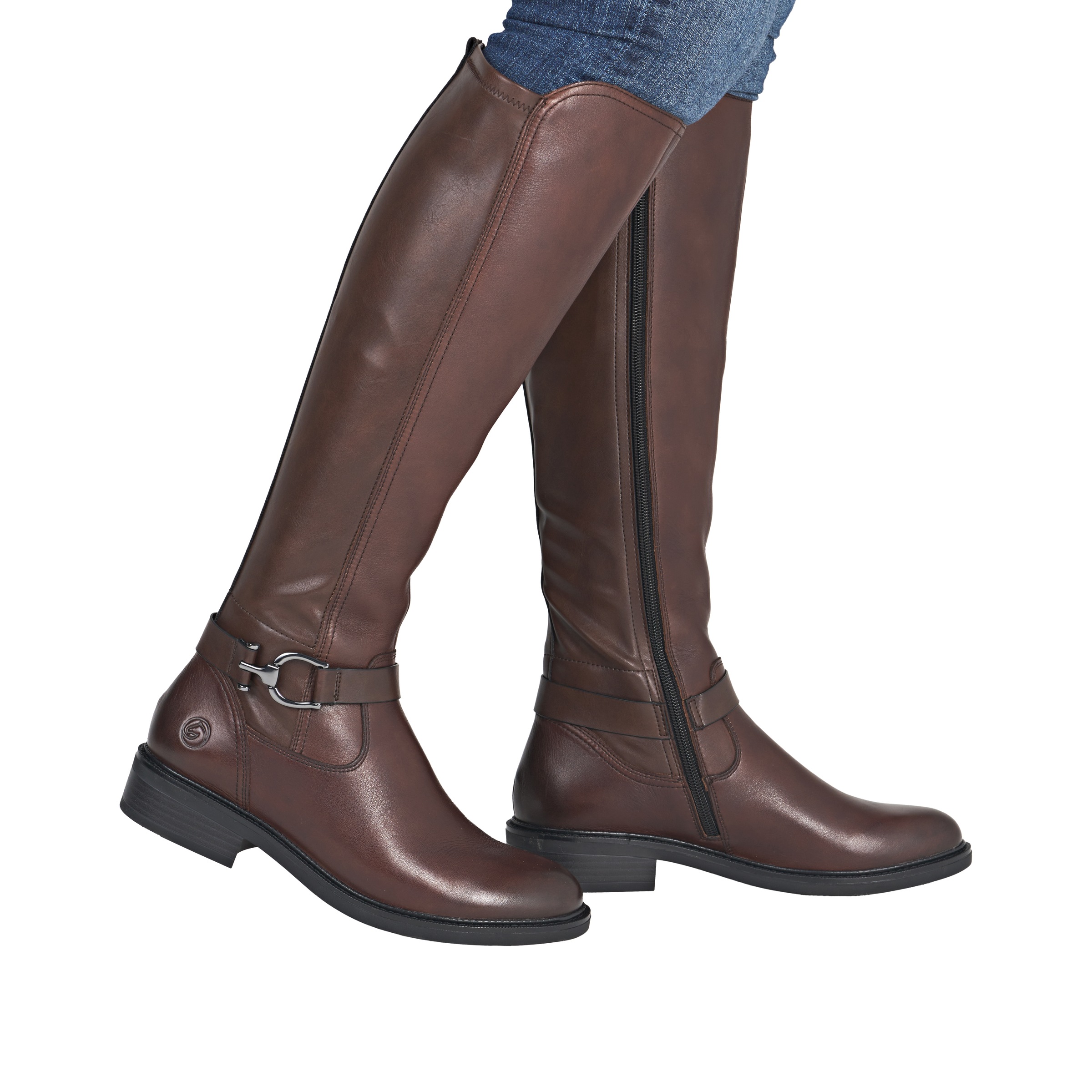 Thumbnail - Remonte Stiefel "Elisabeth Hurley-Collection" Langschaftstiefel, Klassik-Stiefel mit Innenreißverschluss