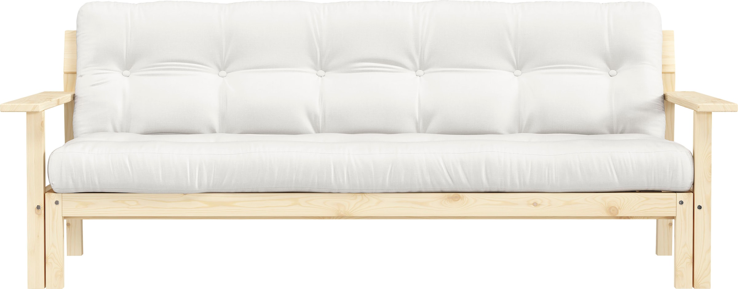 Karup Design Schlafsofa "Unwind", Mit Holzstruktur, inkl. Futonmatratze, Liegefläche 130x190 cm