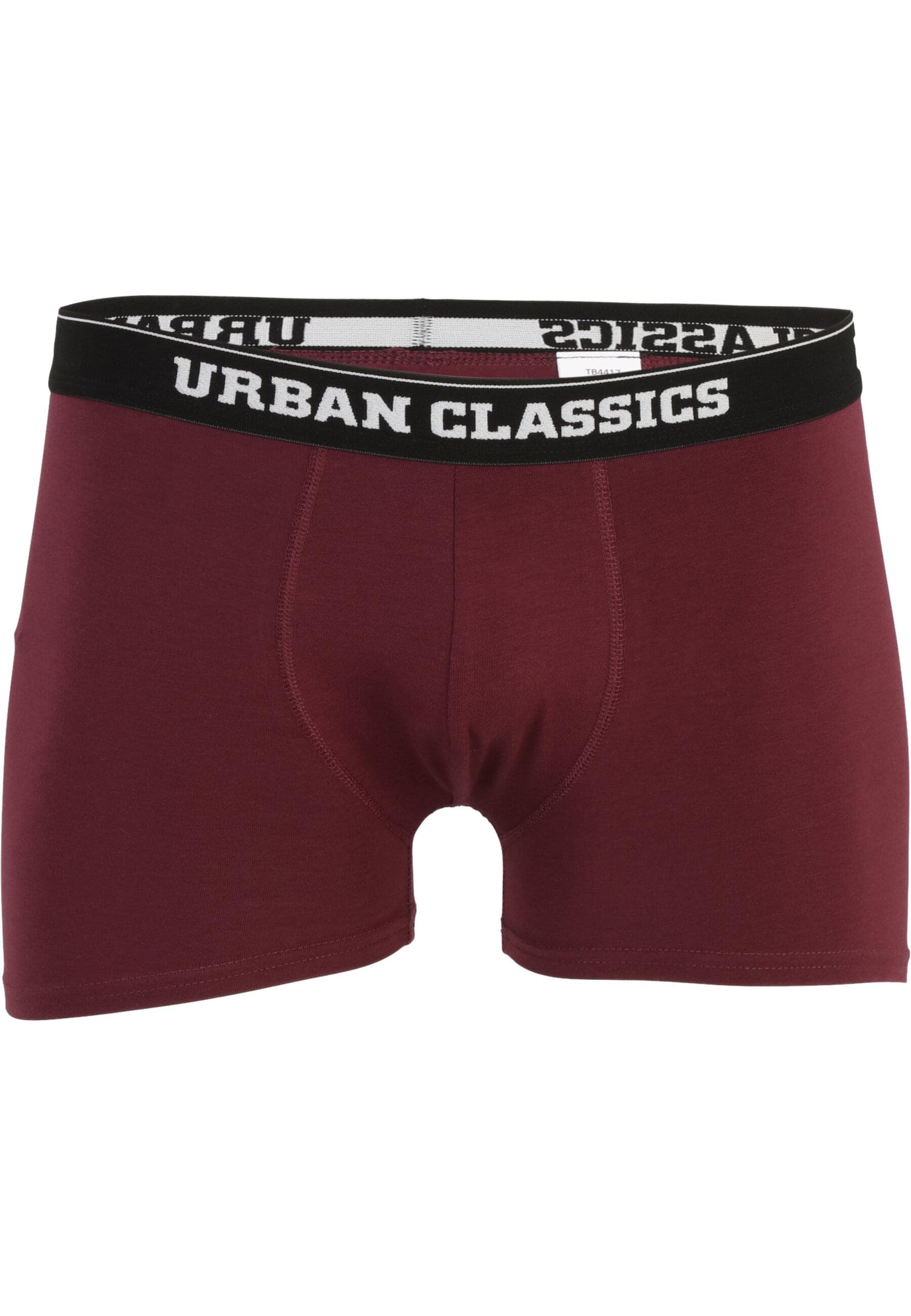 URBAN CLASSICS Boxershorts »Urban Classics Herren Organic Boxer Shorts 5-Pack«, (1 St.)