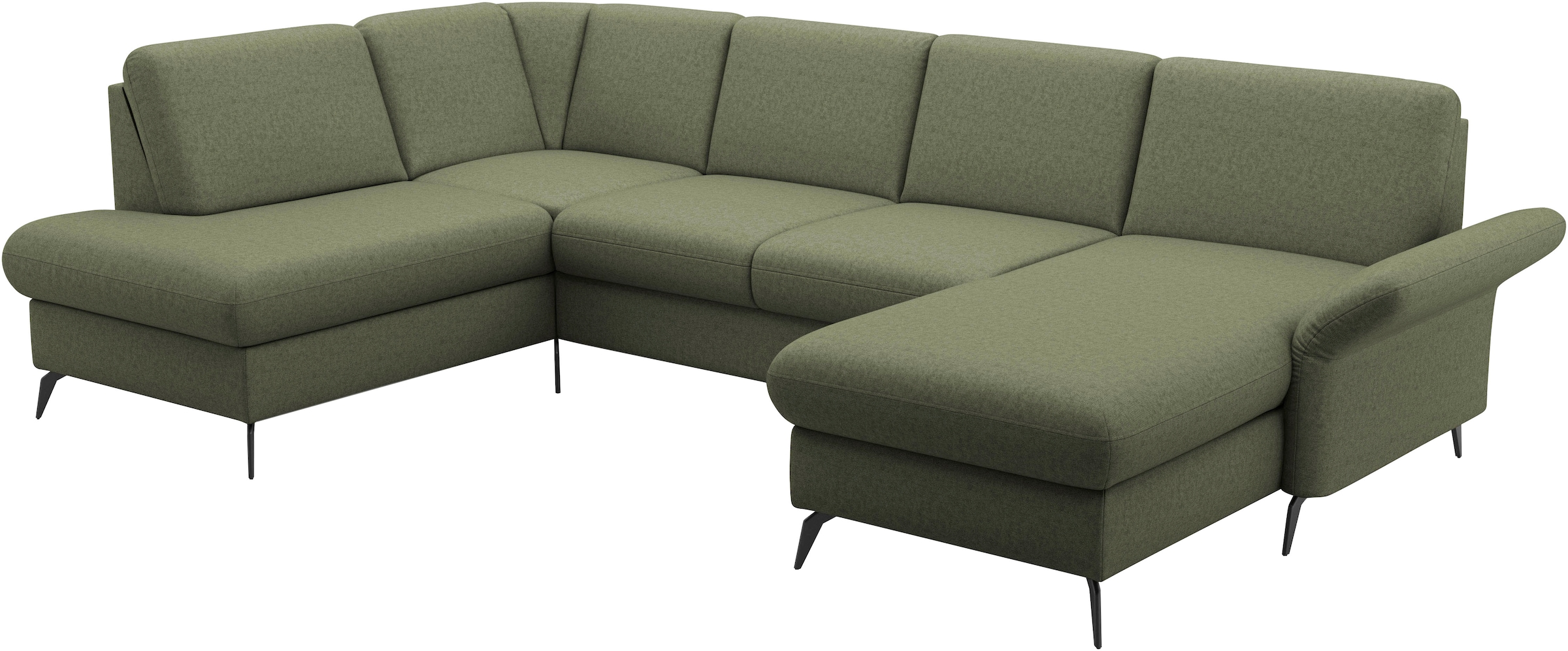 Home affaire Wohnlandschaft »Rochelle« wahlweise mit Bettfunktion, Bettkasten und Armteilverstellung