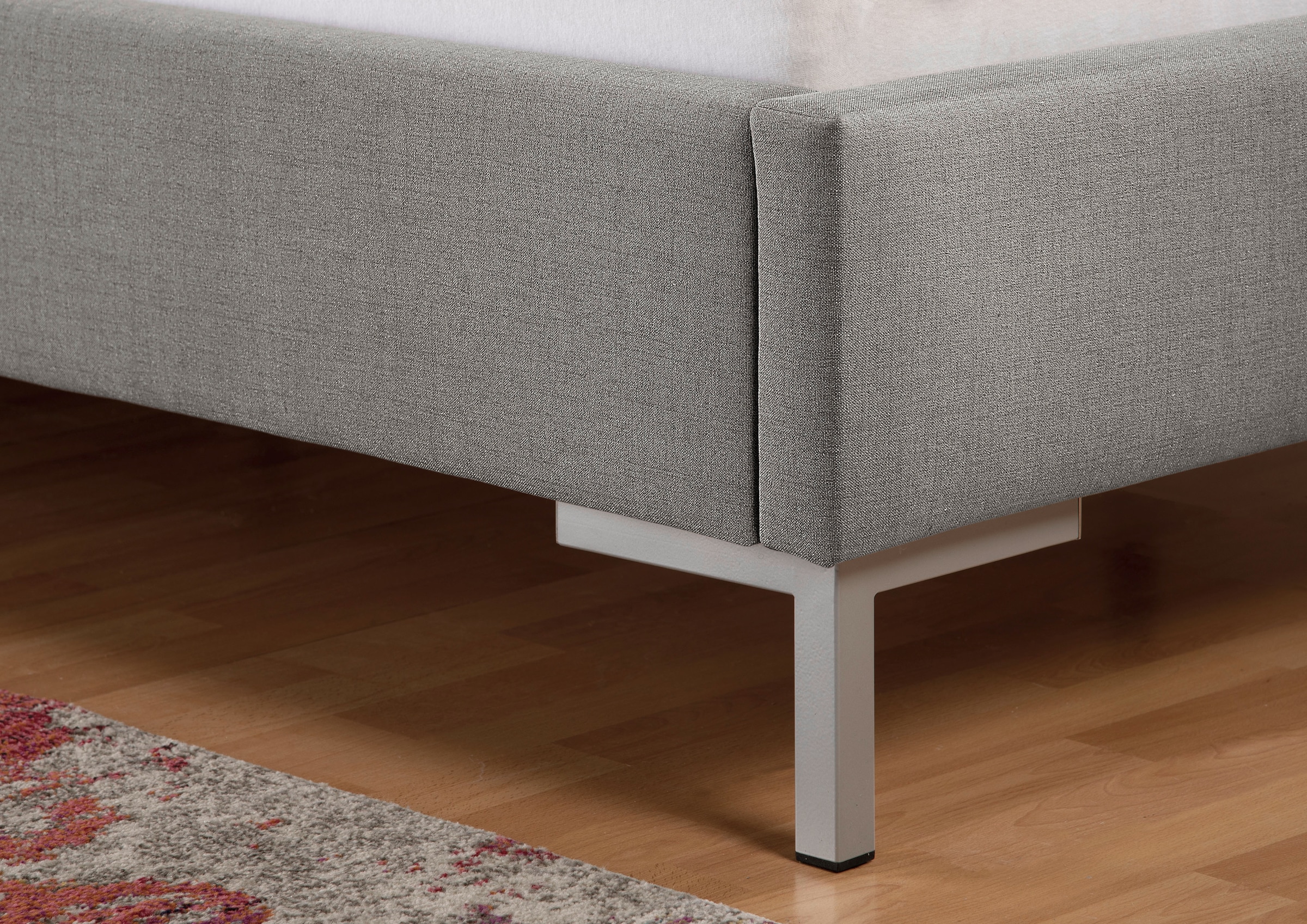 Maintal Polsterbett Bettseiten zerlegt, ohne Bettkasten