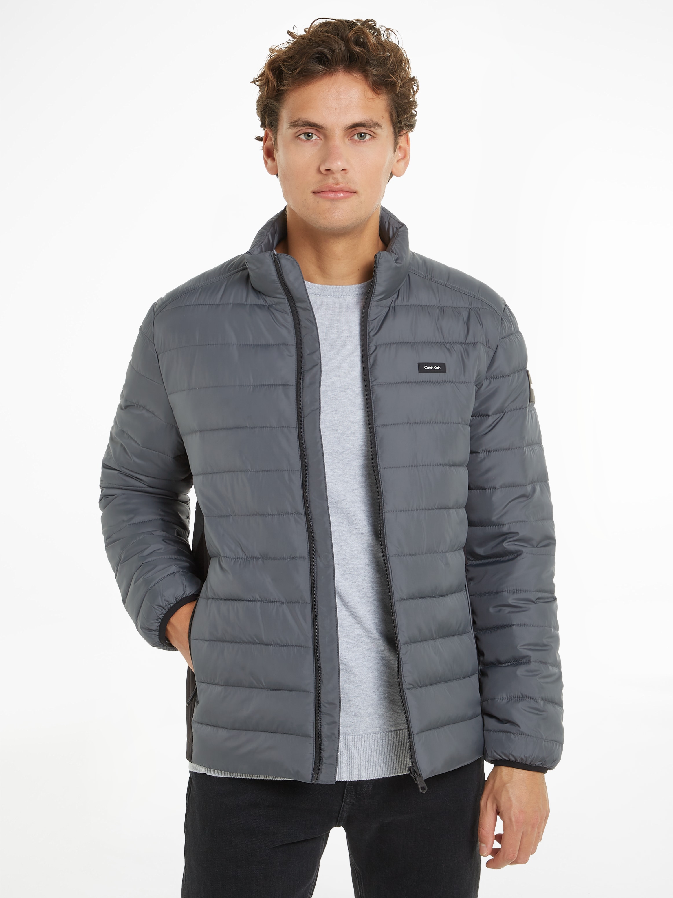 Calvin Klein Steppjacke "RECYCLED SIDE LOGO JACKET", mit Logoschriftzug günstig online kaufen