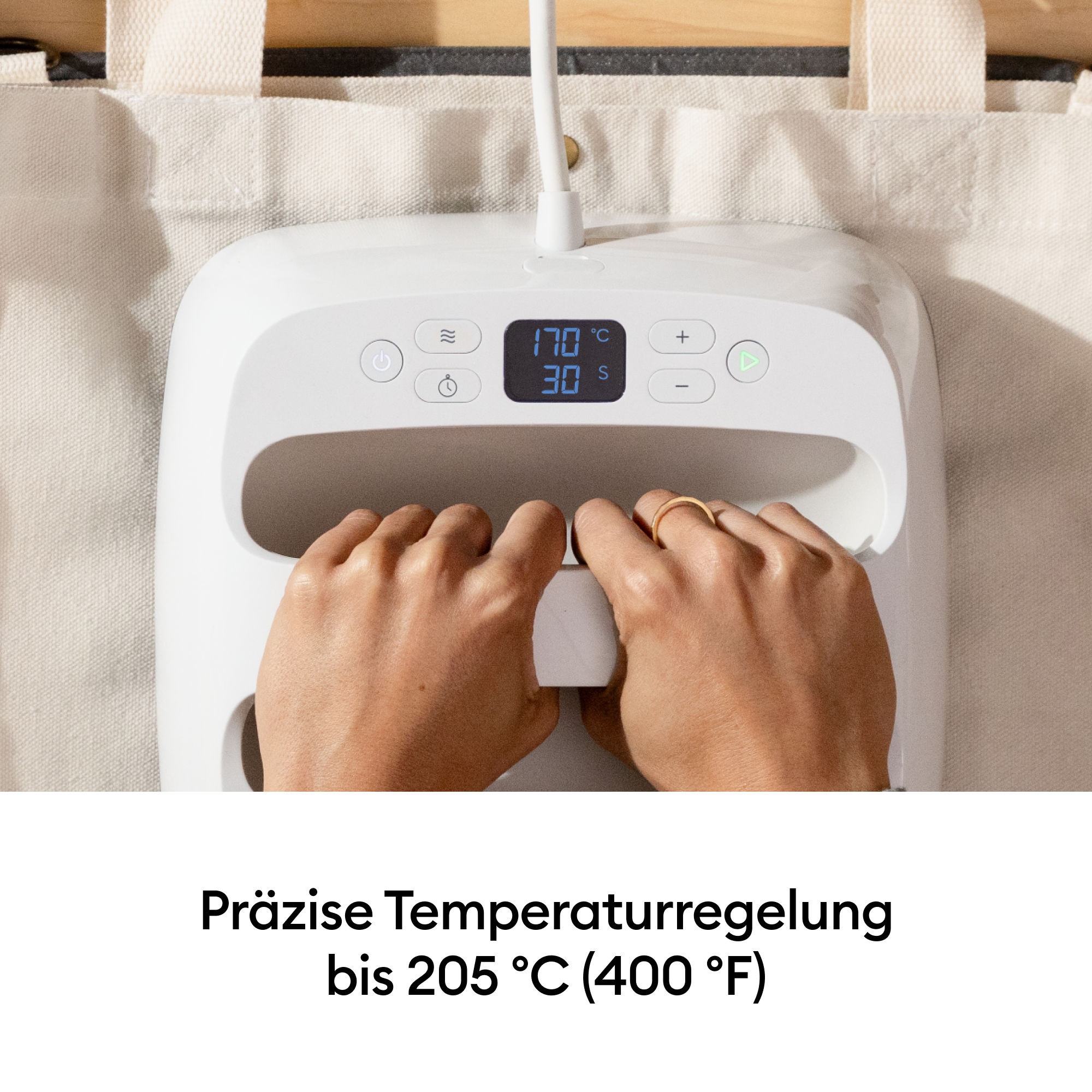 Cricut Transferpresse »EasyPress™ 3 – 22,5 cm x 22,5 cm« 22,5 cmx22,5 cm