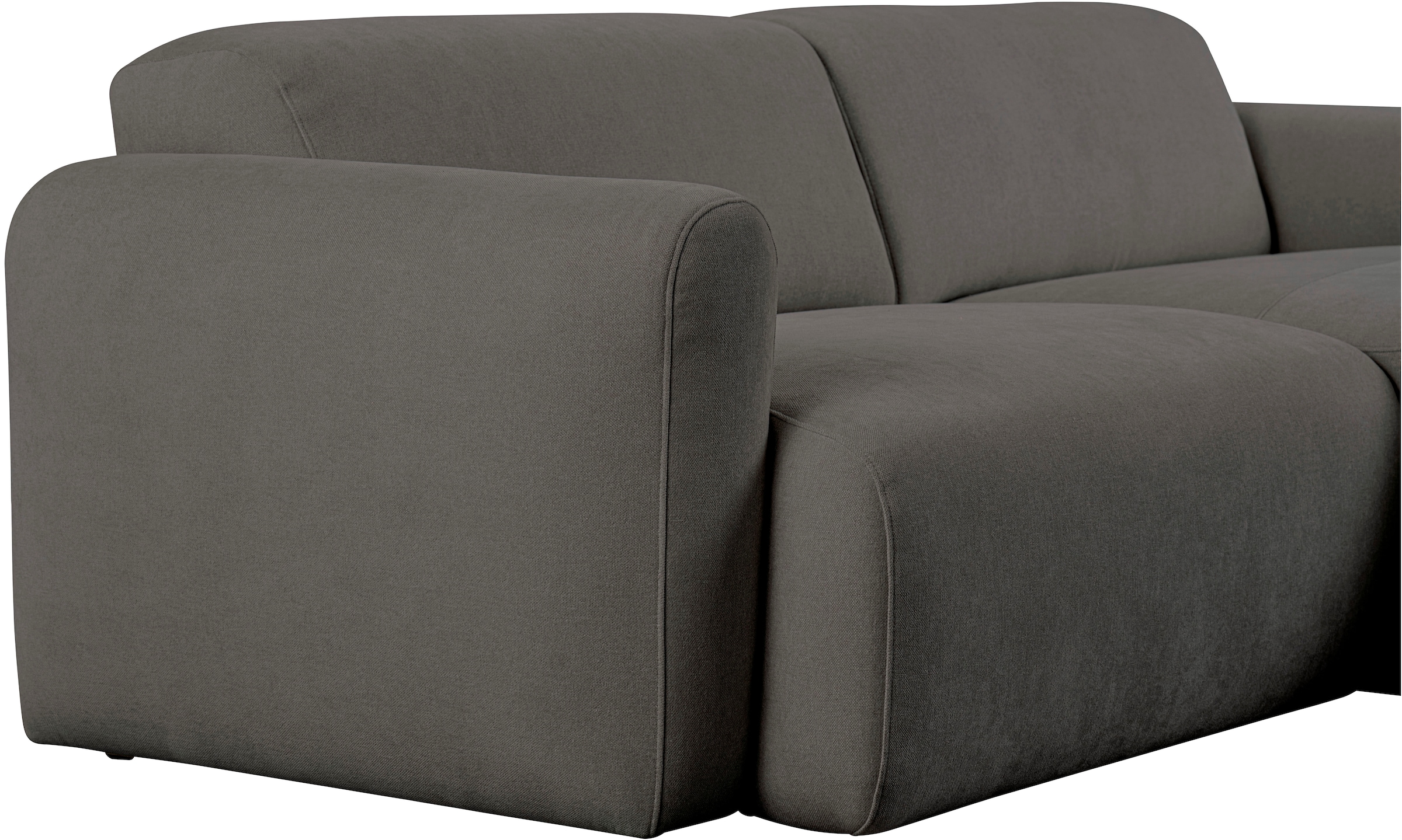 andas Ecksofa »Myrland«, Breite 232 cm, Chenille, Easy Clean Stoff, mit Kaltschaum