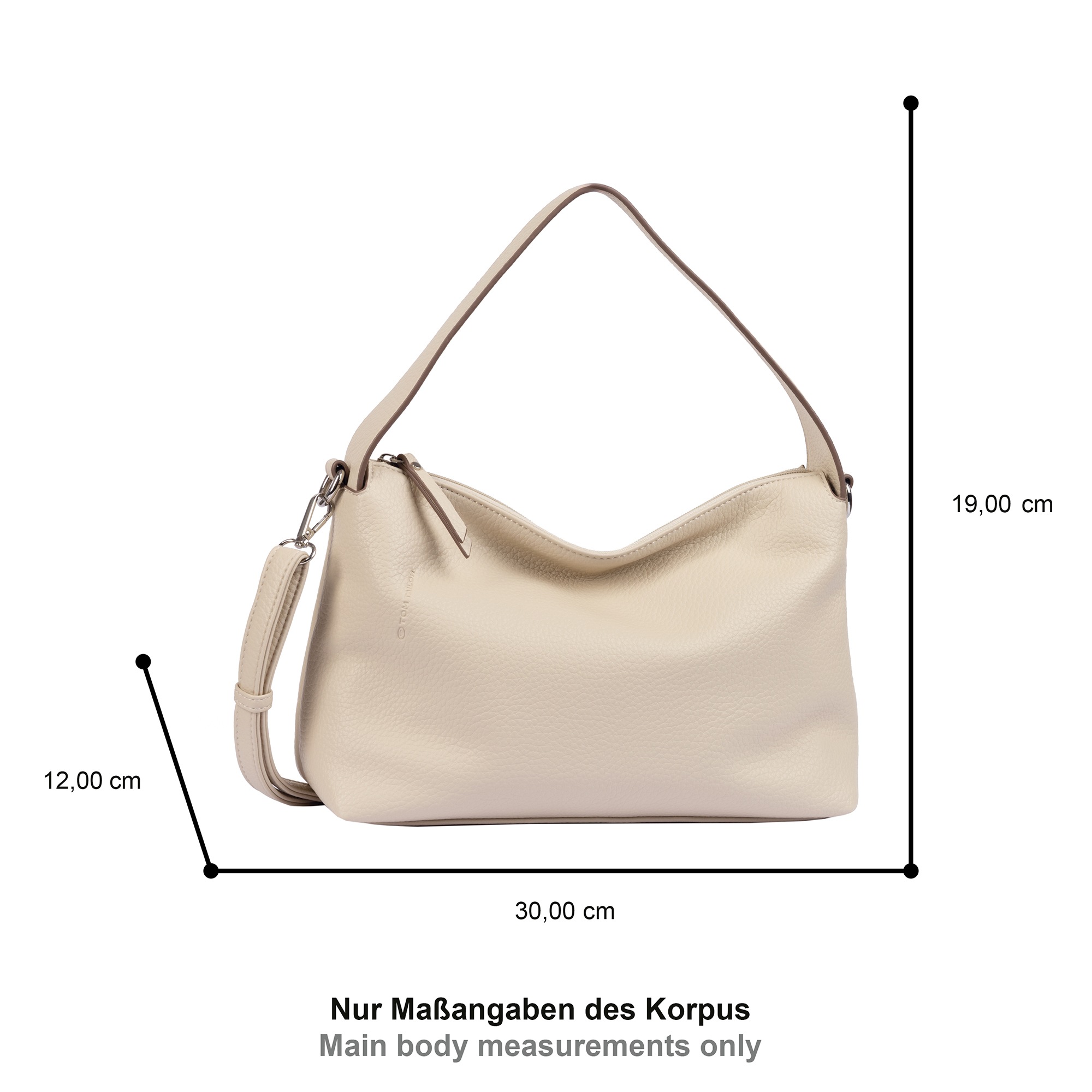 TOM TAILOR Schultertasche "Lissi" besonders weiches Material lässig fallend günstig online kaufen