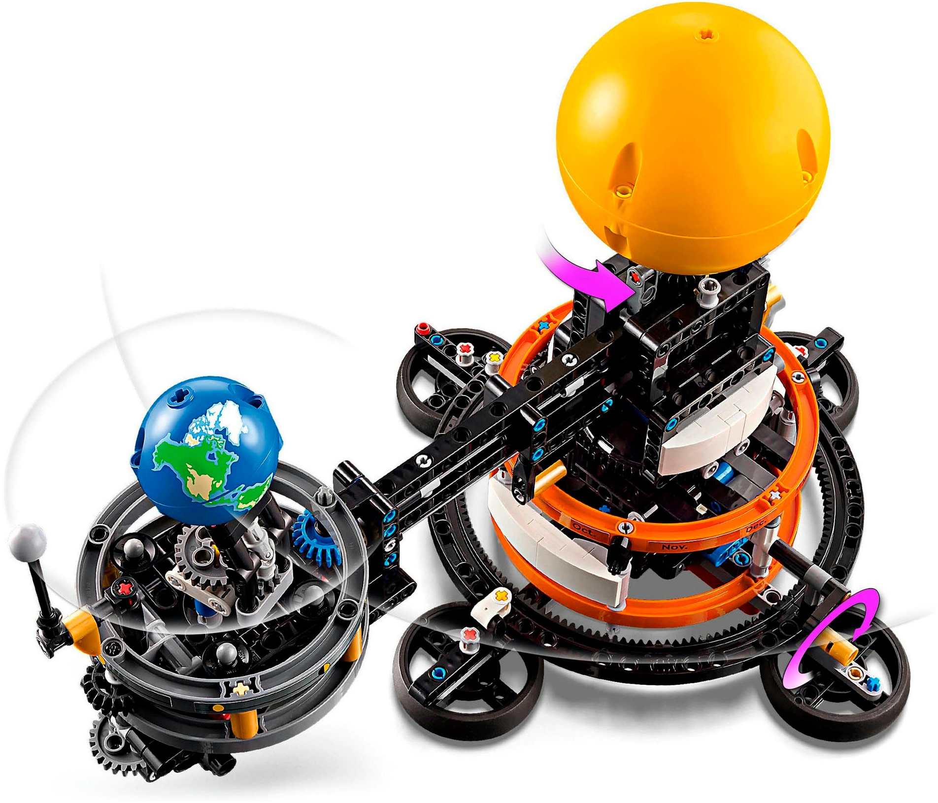 LEGO® Konstruktionsspielsteine »Sonne Erde Mond Modell (42179), LEGO® Technic«, (526 St.), Made in Europe