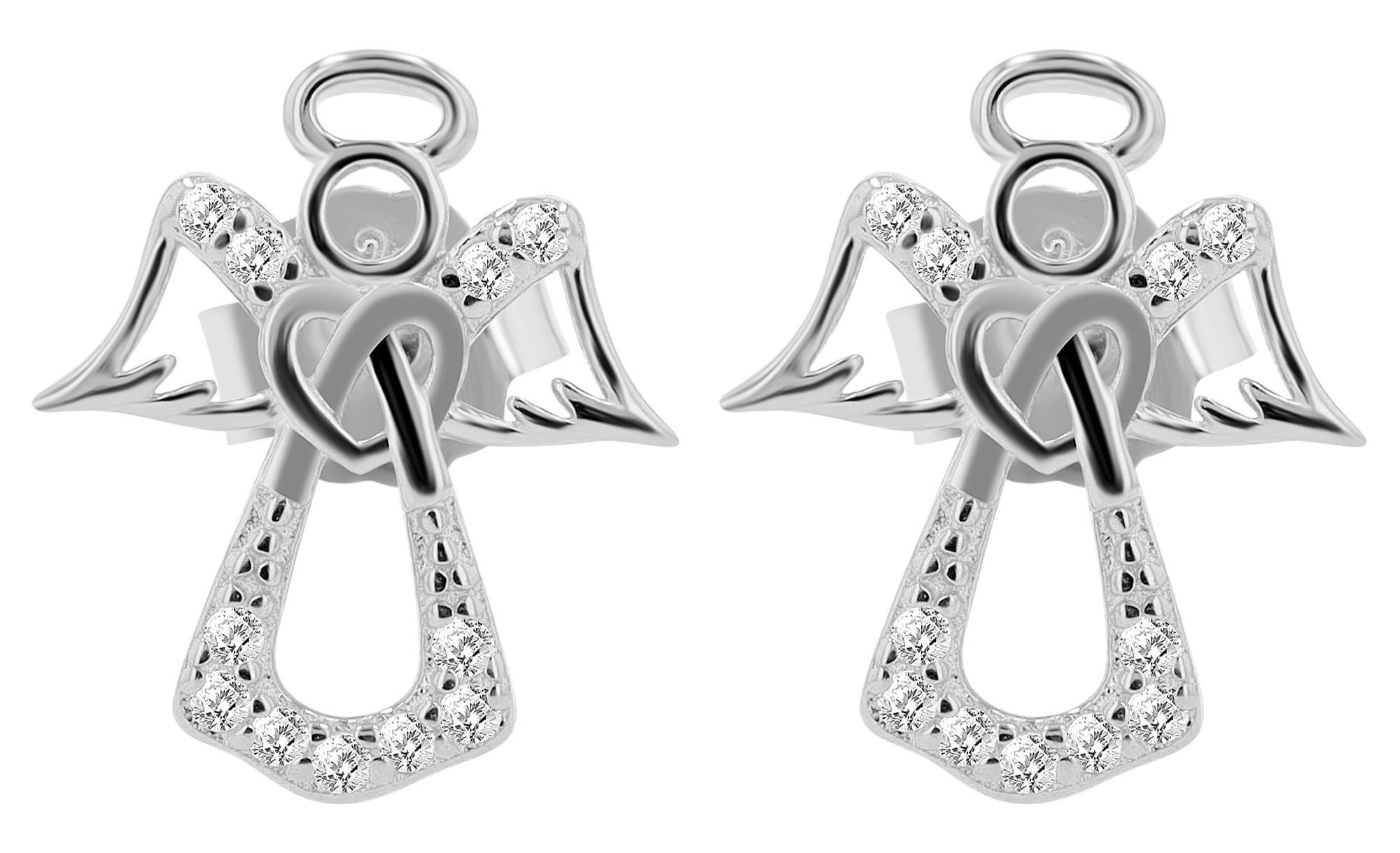 Adelia´s Paar Ohrhänger "Ohrringe – Ohrstecker aus 925 Silber" Zum Verschenken an Menschen, die Ihnen am Herzen liegen