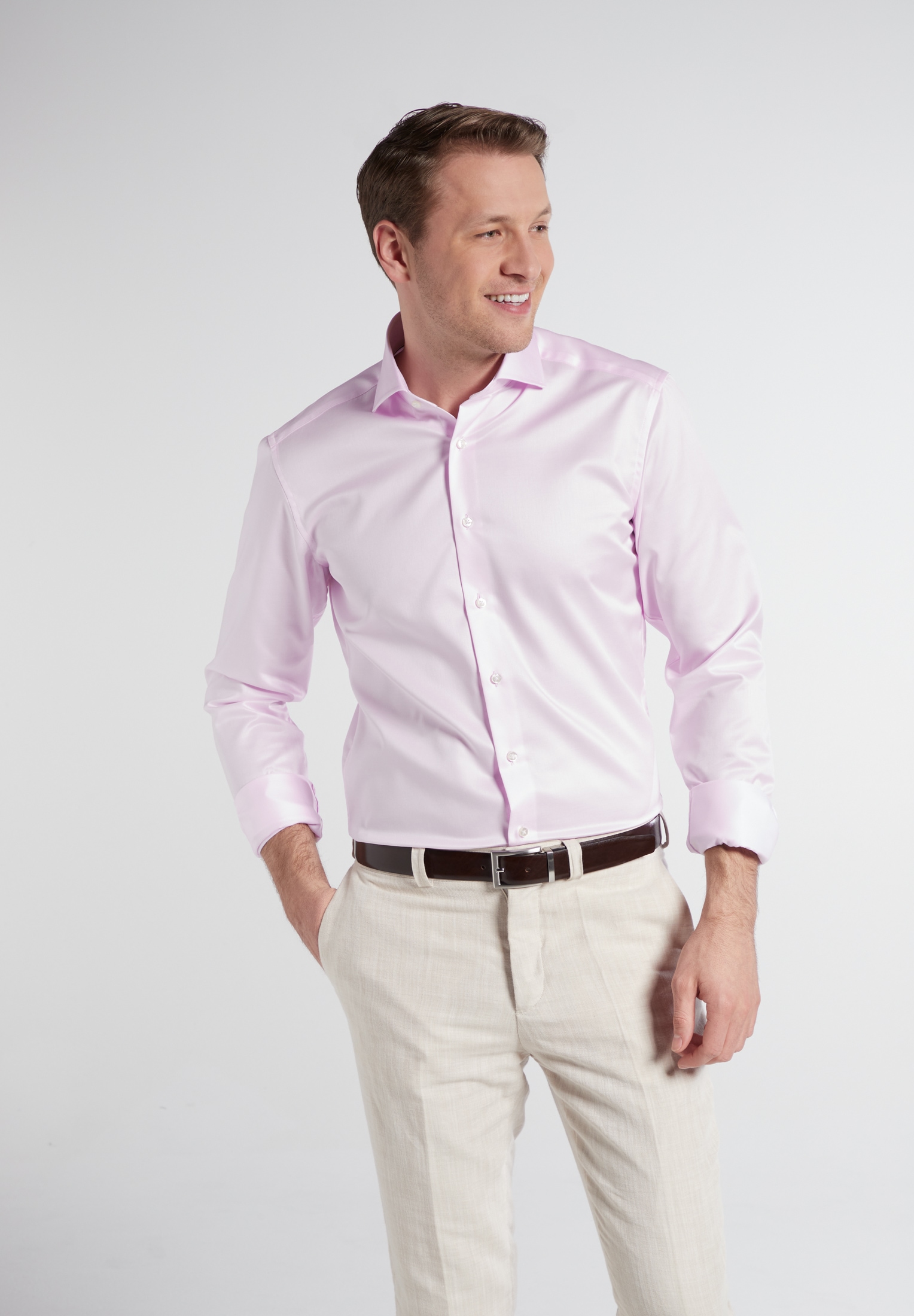 Eterna Langarmhemd "SLIM FIT", NON IRON (bügelfrei) günstig online kaufen