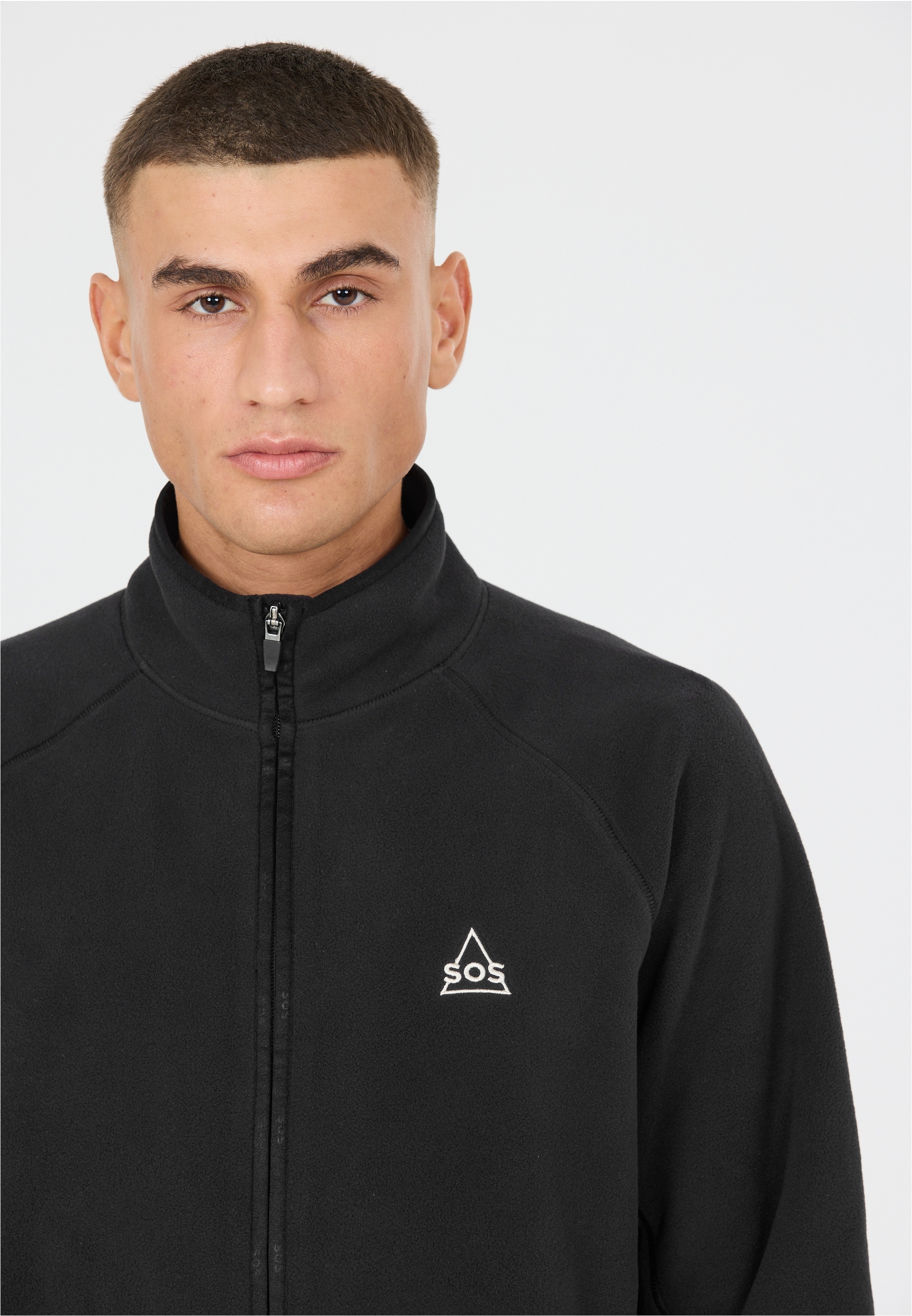 SOS Strickpullover »Hakuba«, aus qualitativem Polartec-Fleece