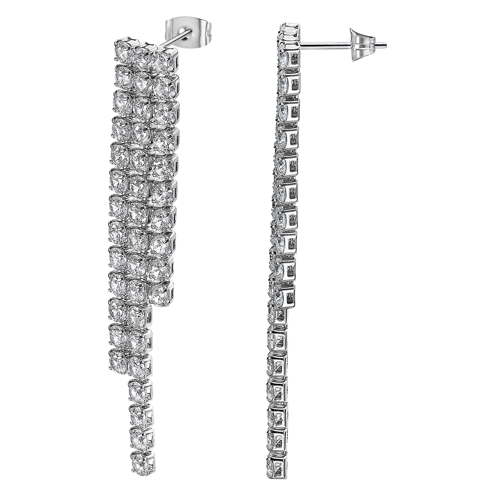 Lotus Paar Ohrstecker »Iconic« mit Glasstein