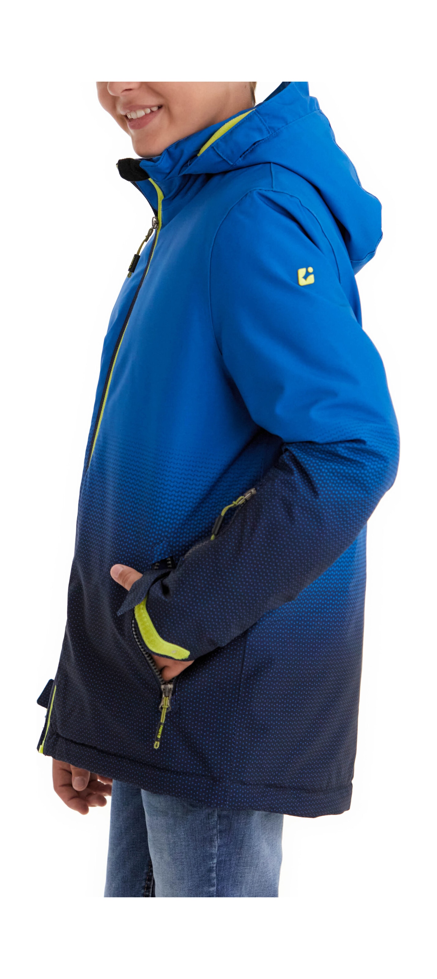 Killtec Outdoorjacke »Lynge BYS JCKT E«, Wasserdichte Funktionsjacke mit Schneefang und coolem Design