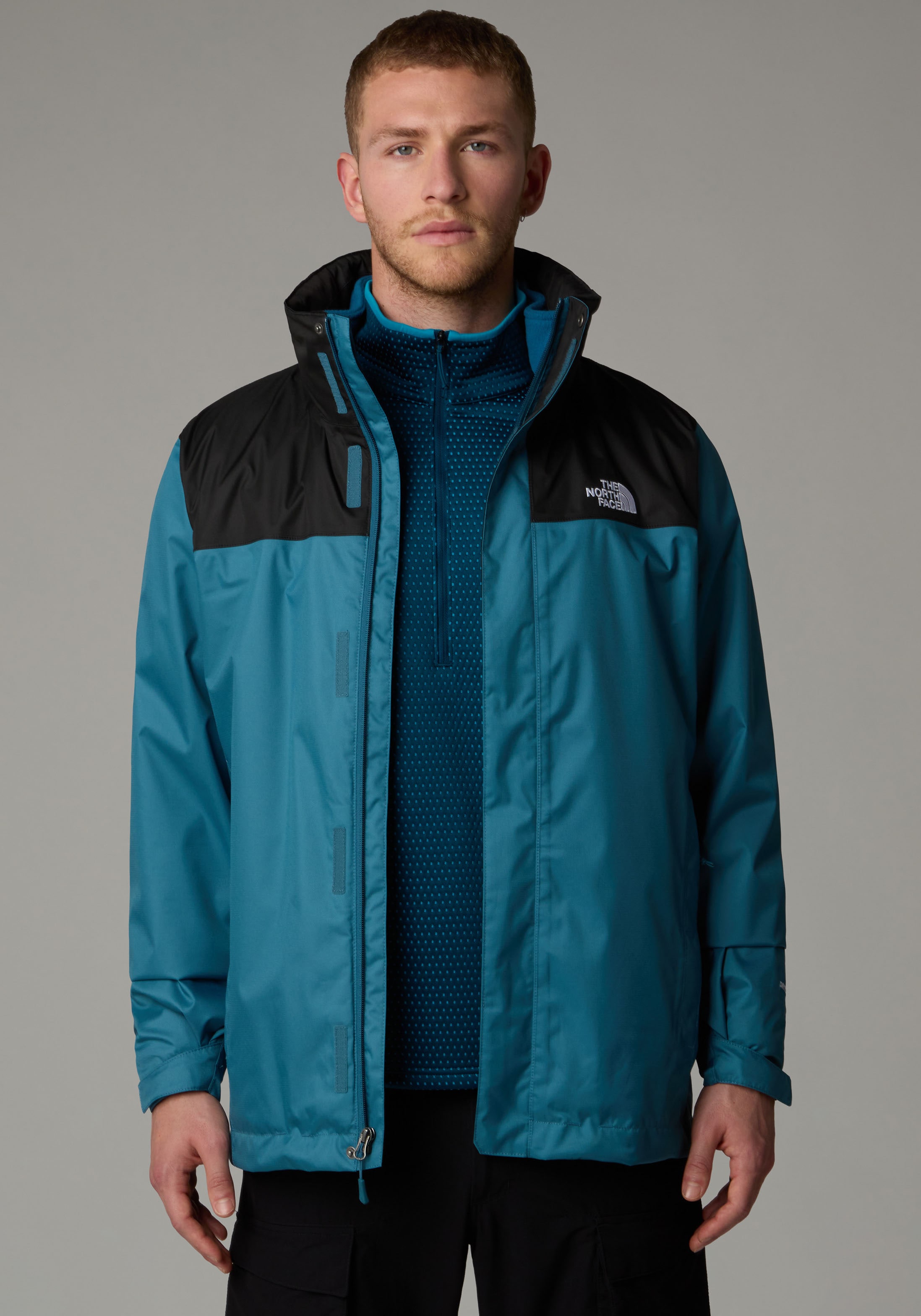 The North Face 3-in-1-Funktionsjacke »M EVOLVE II TRICLIMATE JACKET - EU«, (1 St.), mit Logostickerei