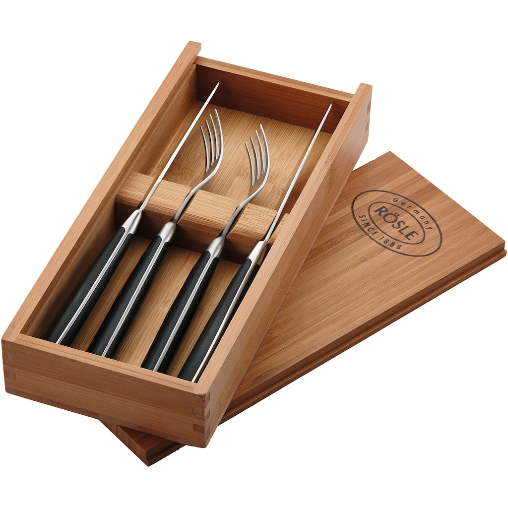 RÖSLE Steakbesteck, (Set, 4 tlg.)