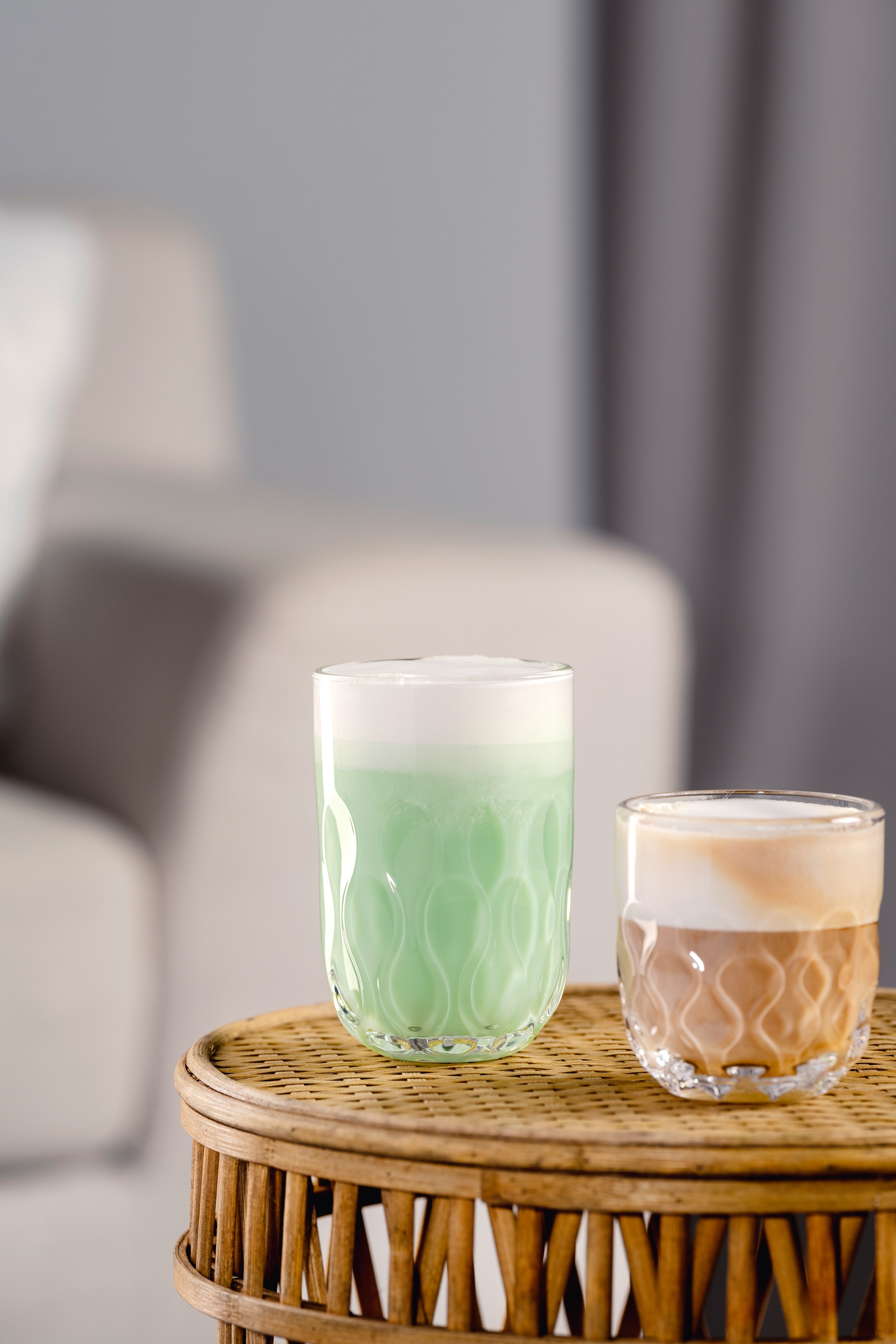 LEONARDO Latte-Macchiato-Glas »GOCCE, 380 ml, 6er-Set«, (Set, 6 tlg.), 3. Variante, mit Tropfenrelief
