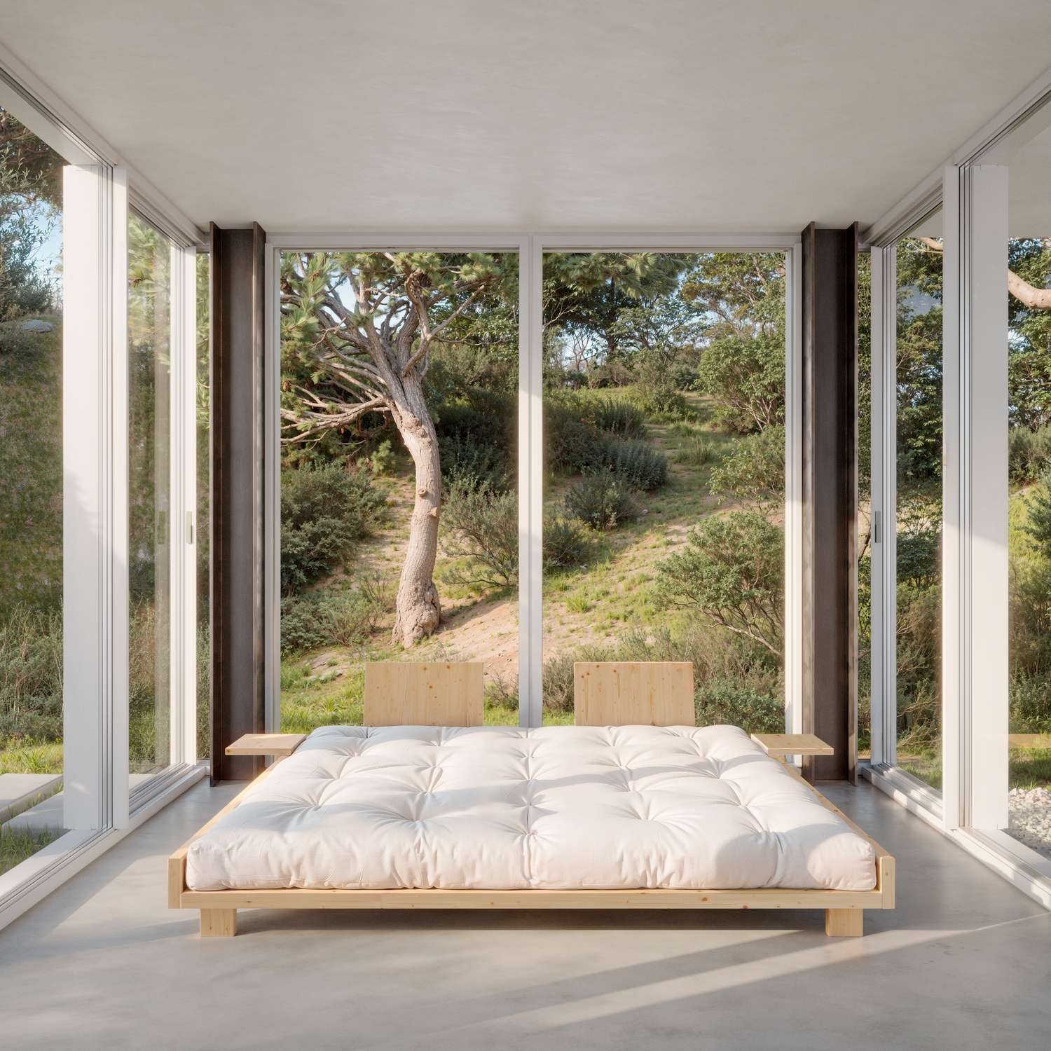 Karup Design Bettgestell "Social Bed, ohne Matratze, FSC-zertifiziertes Mas günstig online kaufen