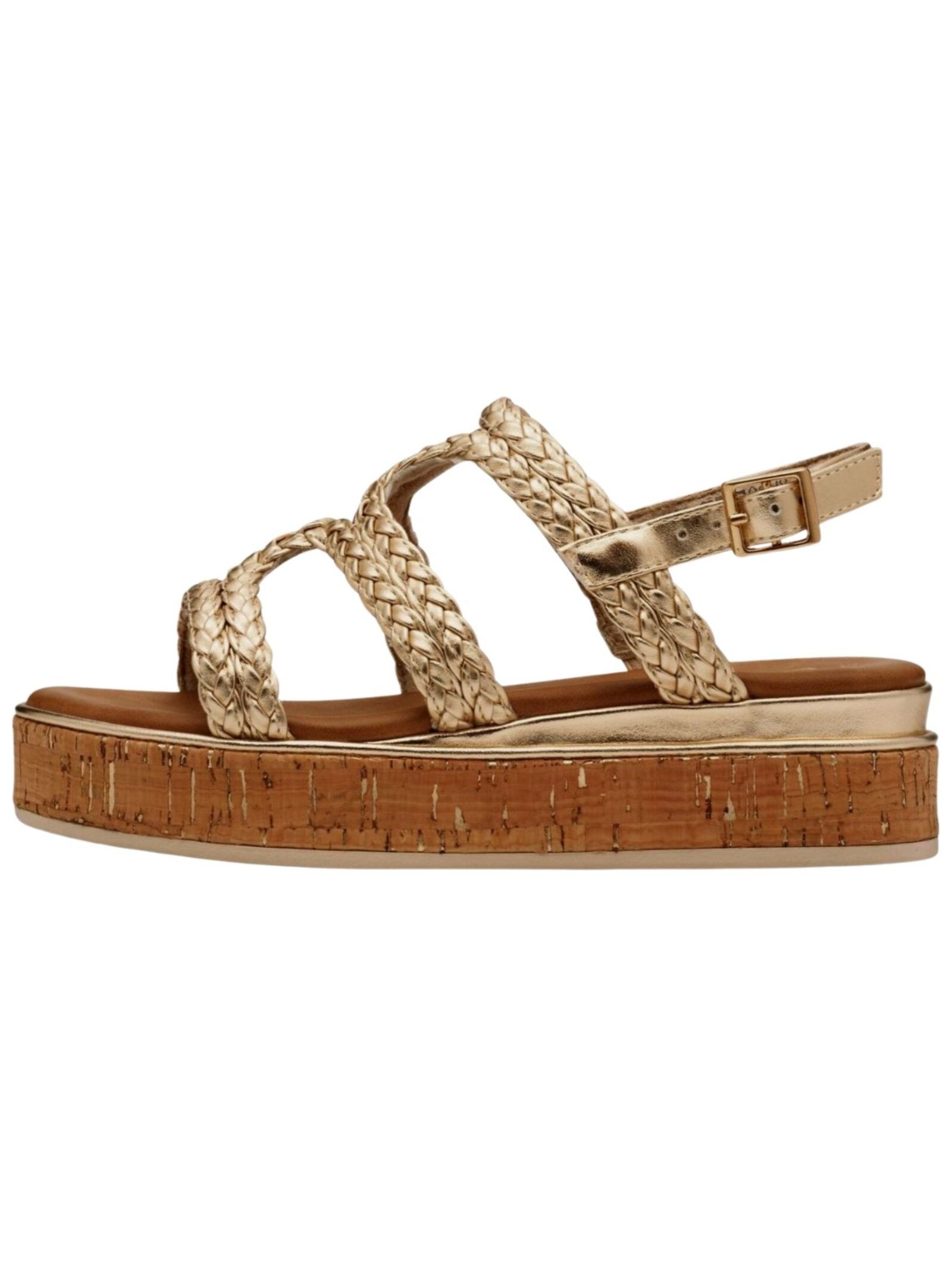 MARCO TOZZI Plateausandaletten "Marco Tozzi Sandalen Lederimitat" günstig online kaufen