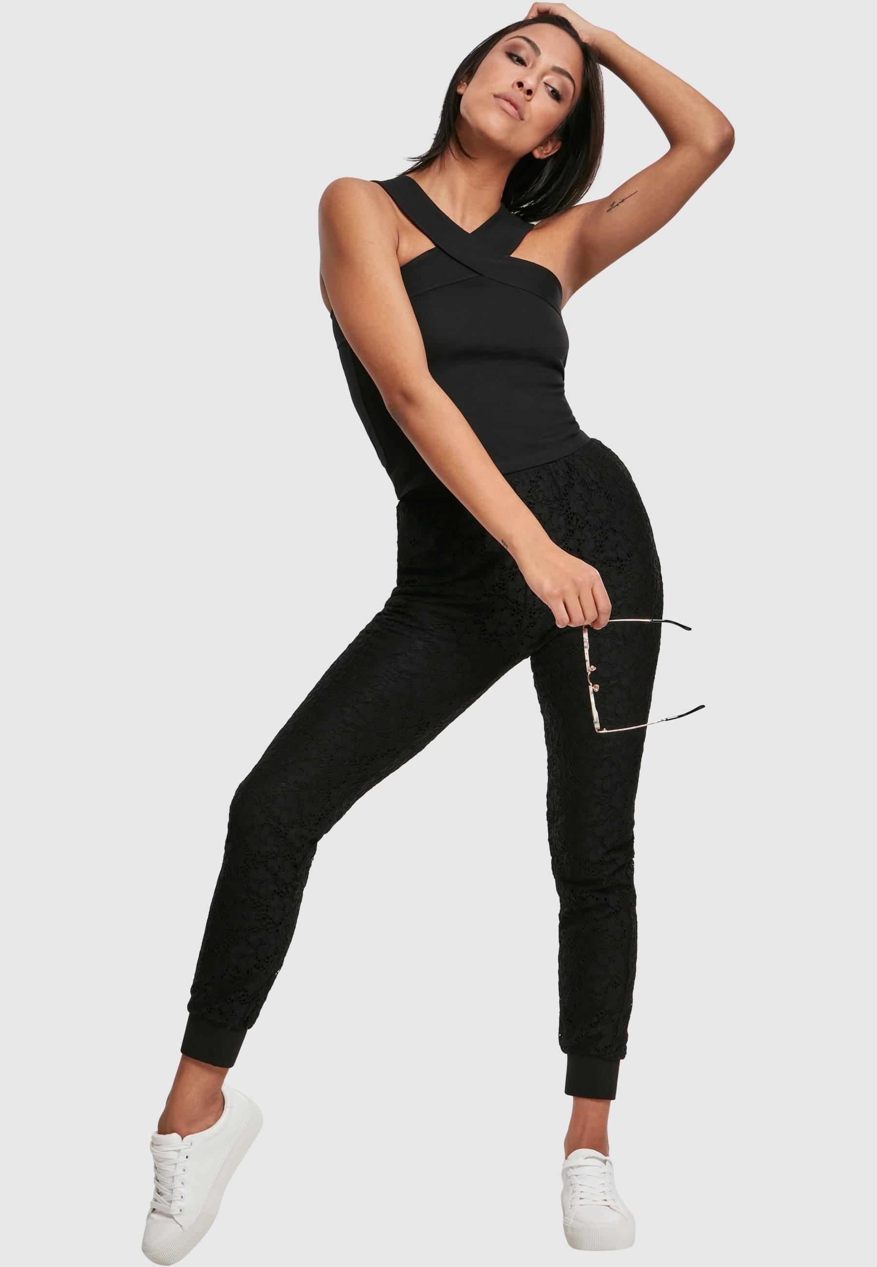 URBAN CLASSICS Muskelshirt »Urban Classics Damen Ladies Cross Top«, (1 tlg.)