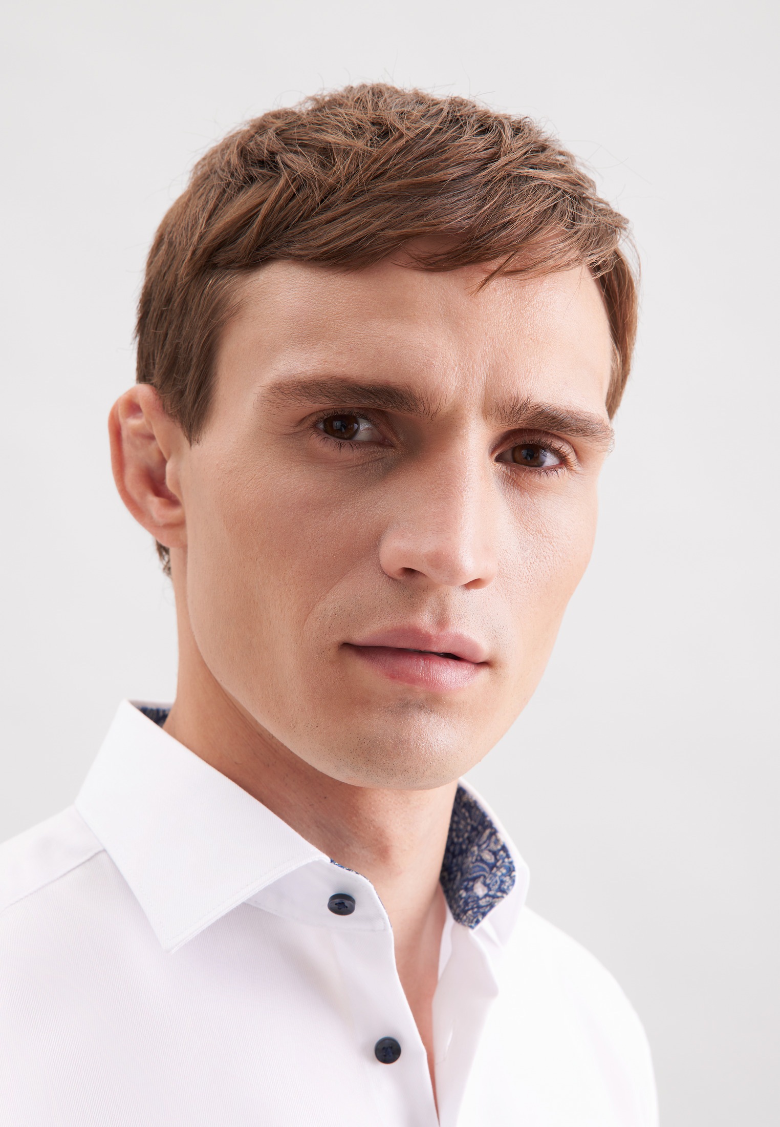 Thumbnail - seidensticker Businesshemd "Schwarze Rose" Regular 1/1 Kentkragen Uni