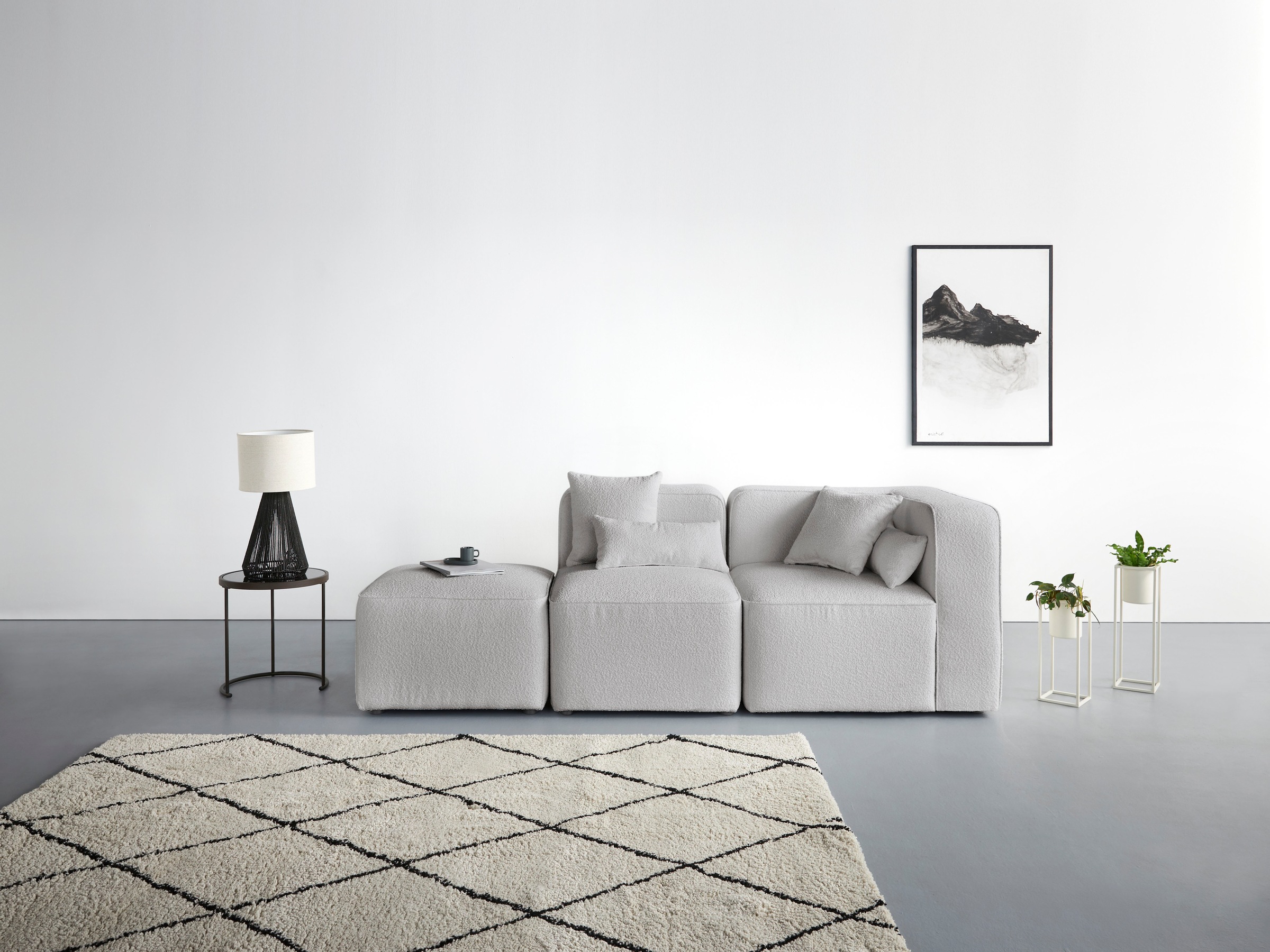 Home affaire 3-Sitzer "Sundstrup" Modulserie, individuelle Zusammenstellung günstig online kaufen