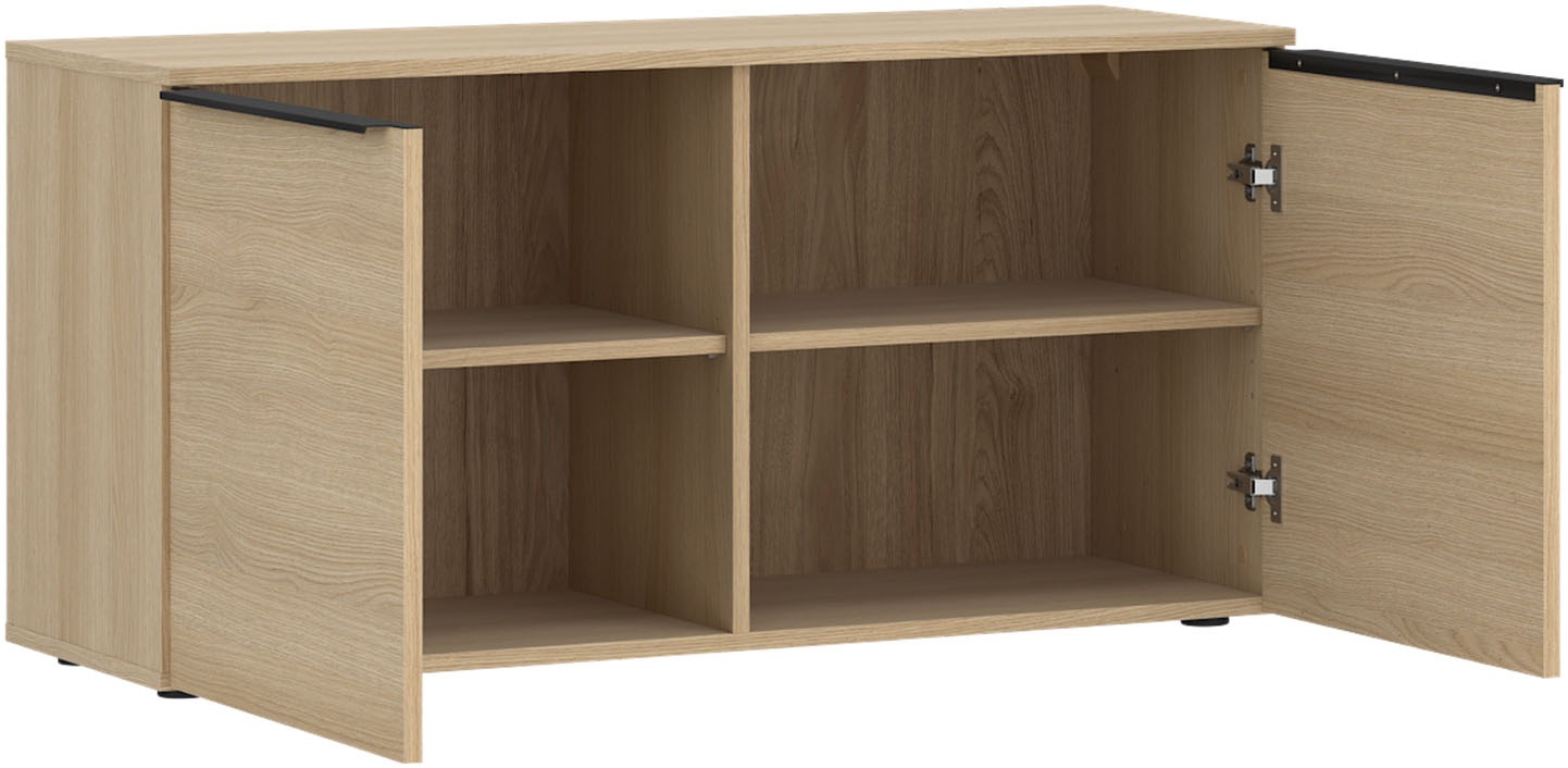 TOM TAILOR HOME Kommode Sideboard mit 2 Türen, Softclose,viel Stauraum mit Farbkick