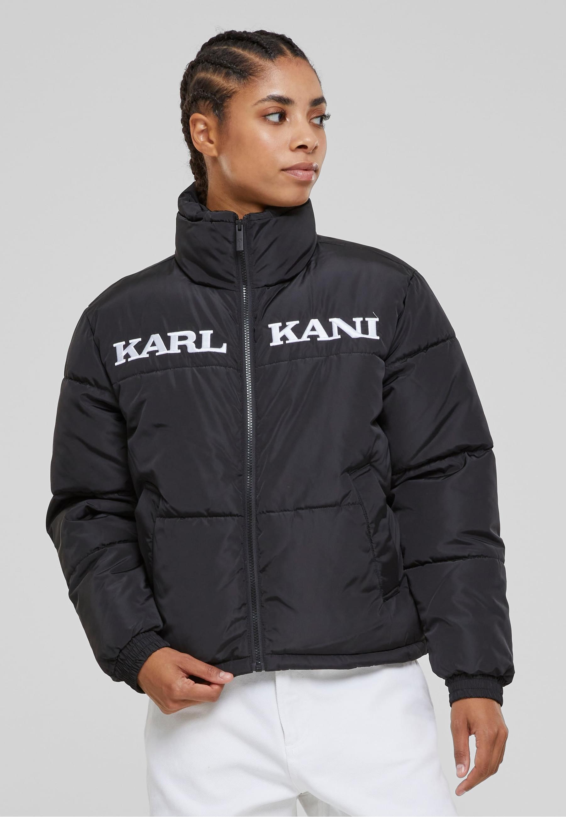 Karl Kani Winterjacke »Karl Kani Damen KW-JK012-001-01 KK Retro Essential Puffer Jacket«, (1 St.), ohne Kapuze